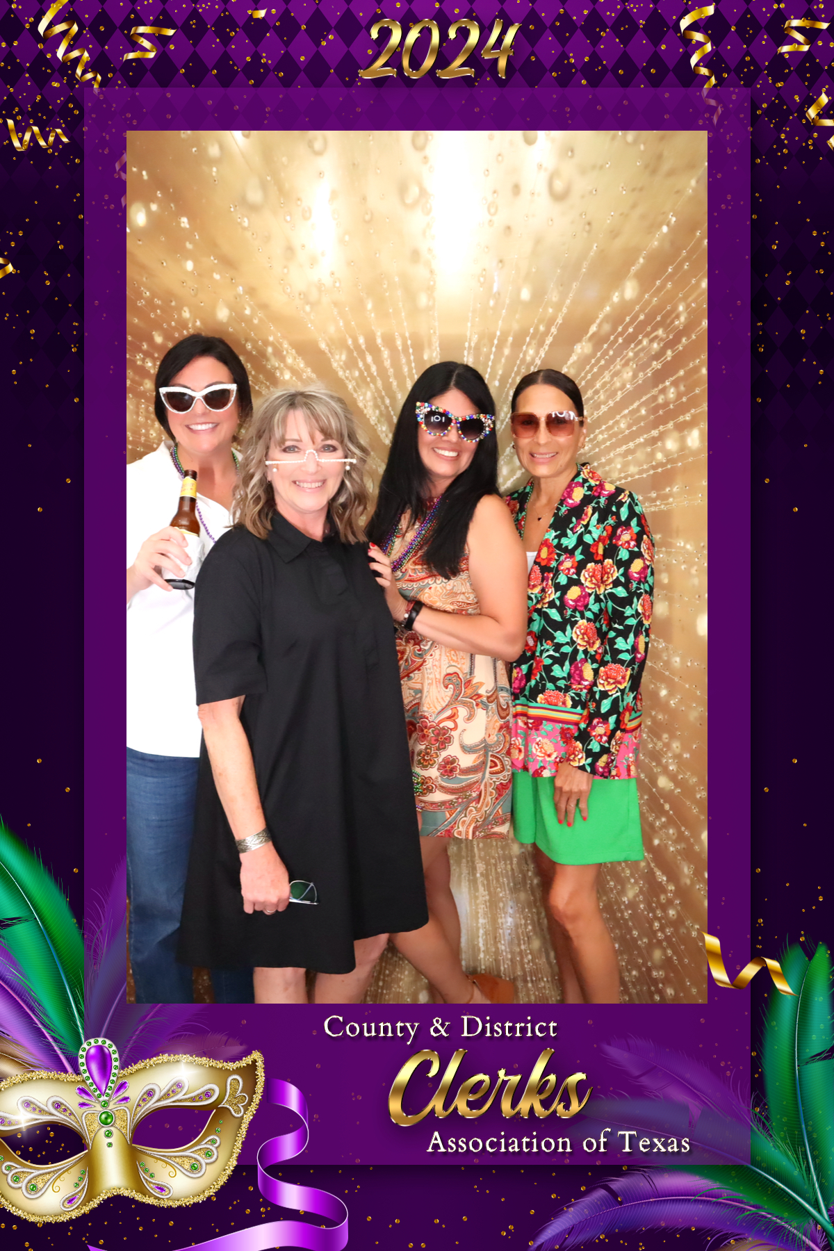COUNTY & DISTRICT CLERKS MARDI GRAS BANQUET | View more photos from the event at gallery.rckapturedmemories.com/u/RCKapturedMemories/COUNTY-DISTRICT-CLERKS-MARDI-GRAS-BANQUET