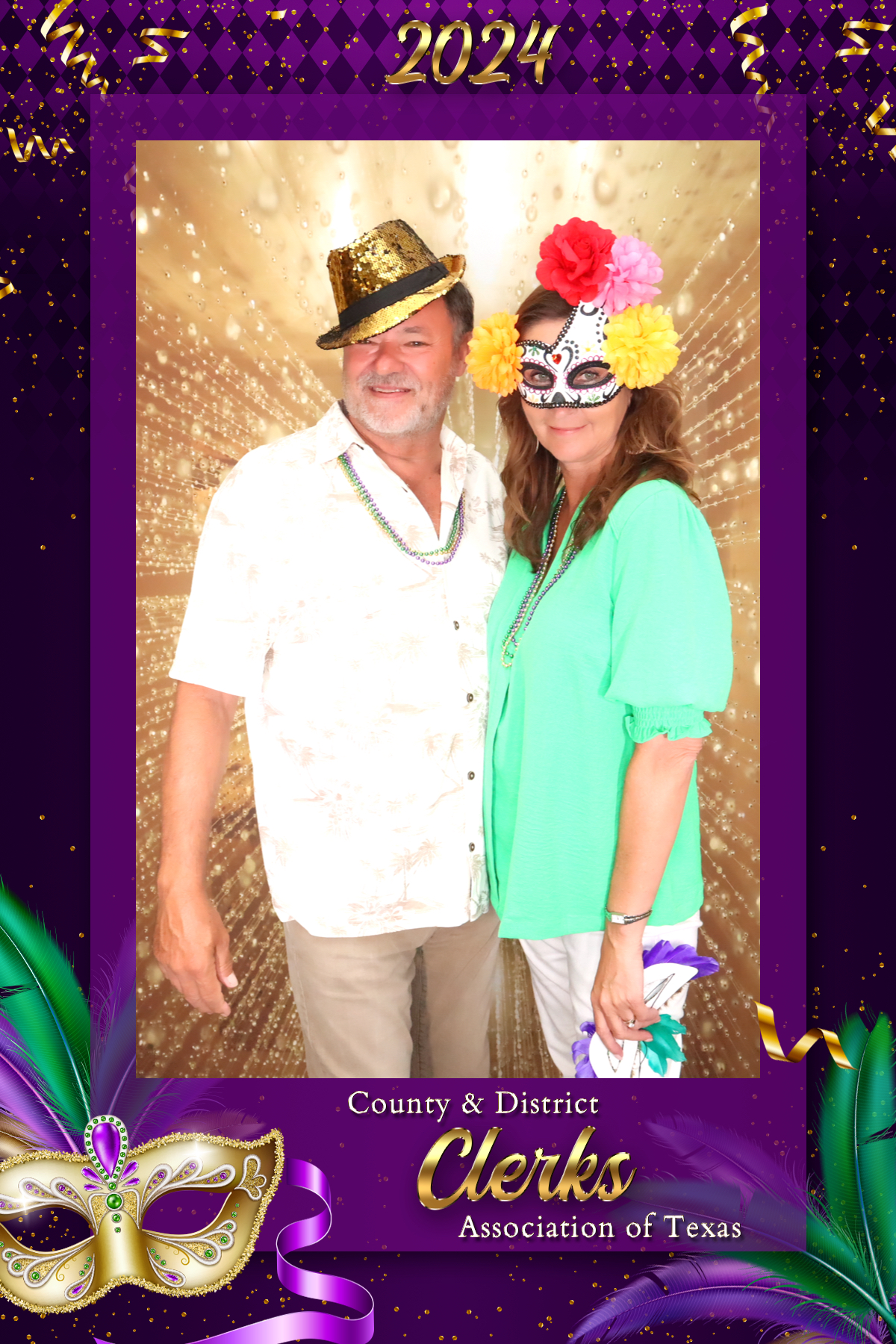 COUNTY & DISTRICT CLERKS MARDI GRAS BANQUET | View more photos from the event at gallery.rckapturedmemories.com/u/RCKapturedMemories/COUNTY-DISTRICT-CLERKS-MARDI-GRAS-BANQUET