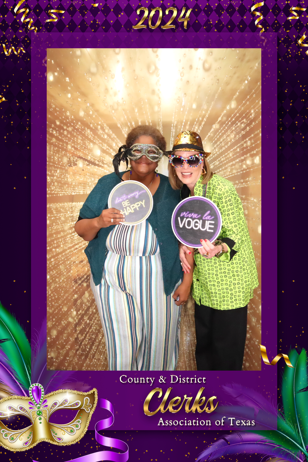 COUNTY & DISTRICT CLERKS MARDI GRAS BANQUET | View more photos from the event at gallery.rckapturedmemories.com/u/RCKapturedMemories/COUNTY-DISTRICT-CLERKS-MARDI-GRAS-BANQUET