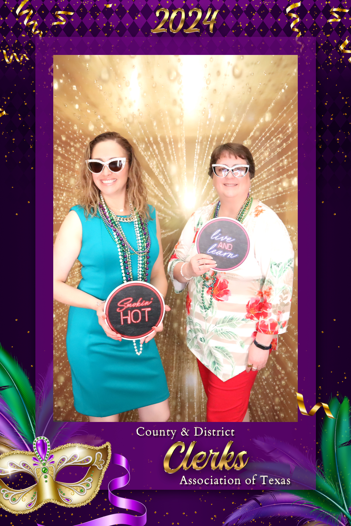 COUNTY & DISTRICT CLERKS MARDI GRAS BANQUET | View more photos from the event at gallery.rckapturedmemories.com/u/RCKapturedMemories/COUNTY-DISTRICT-CLERKS-MARDI-GRAS-BANQUET