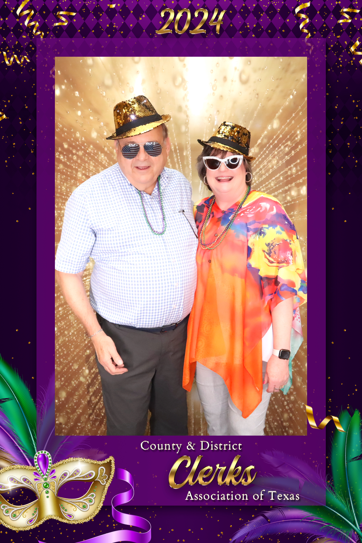 COUNTY & DISTRICT CLERKS MARDI GRAS BANQUET | View more photos from the event at gallery.rckapturedmemories.com/u/RCKapturedMemories/COUNTY-DISTRICT-CLERKS-MARDI-GRAS-BANQUET