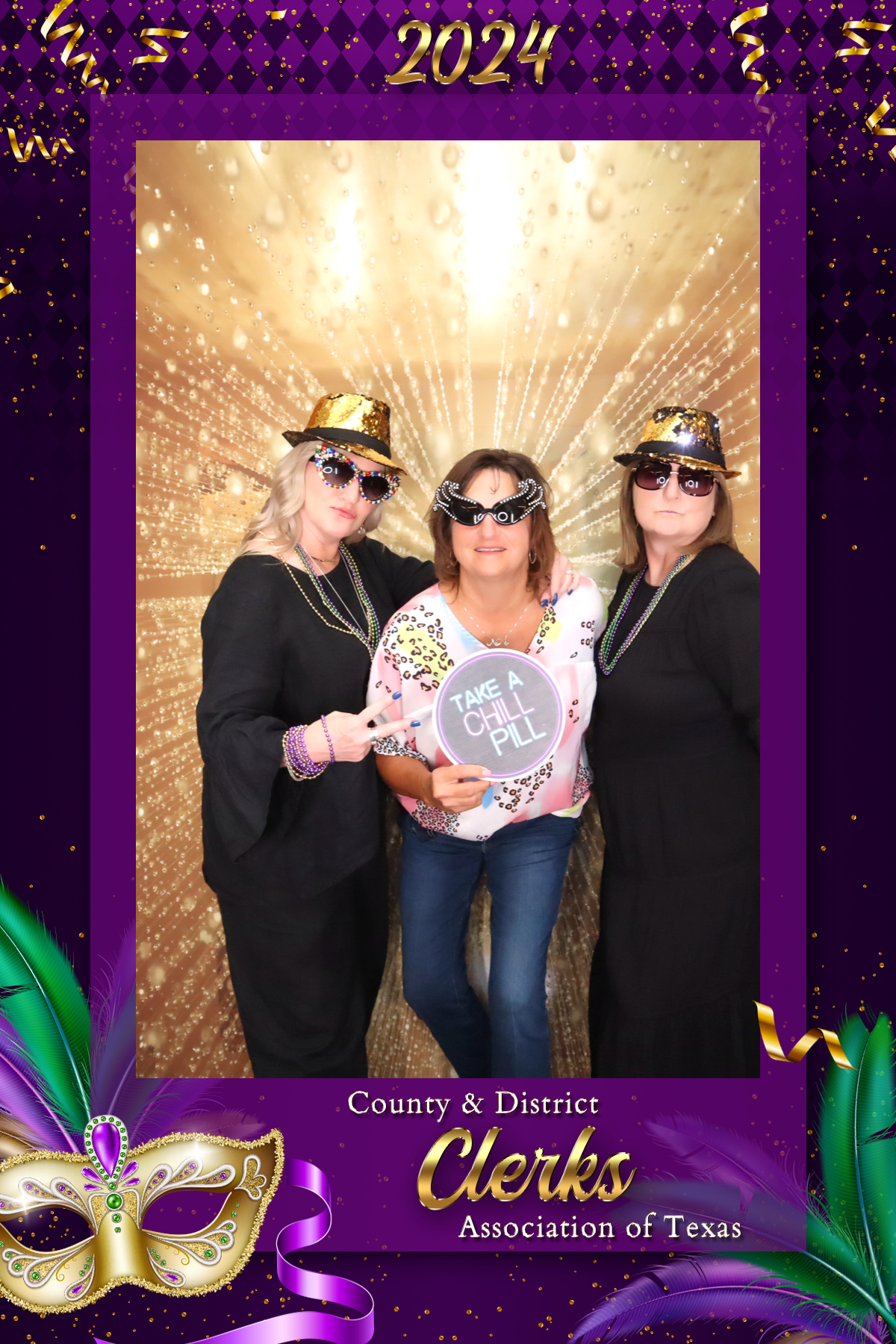 COUNTY & DISTRICT CLERKS MARDI GRAS BANQUET | View more photos from the event at gallery.rckapturedmemories.com/u/RCKapturedMemories/COUNTY-DISTRICT-CLERKS-MARDI-GRAS-BANQUET