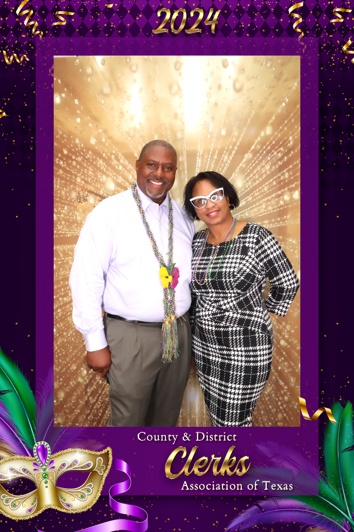 COUNTY & DISTRICT CLERKS MARDI GRAS BANQUET | View more photos from the event at gallery.rckapturedmemories.com/u/RCKapturedMemories/COUNTY-DISTRICT-CLERKS-MARDI-GRAS-BANQUET
