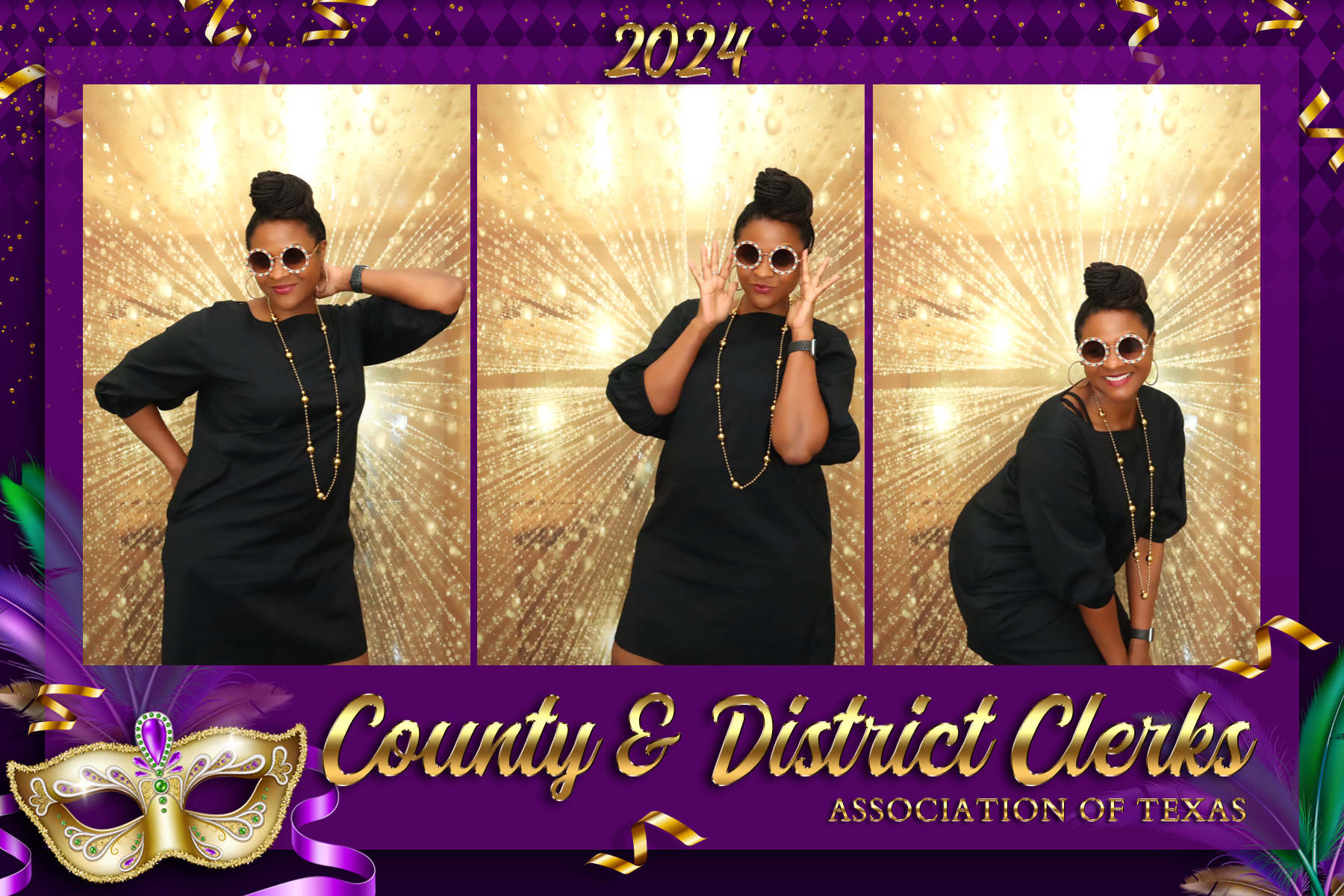 COUNTY & DISTRICT CLERKS MARDI GRAS BANQUET | View more photos from the event at gallery.rckapturedmemories.com/u/RCKapturedMemories/COUNTY-DISTRICT-CLERKS-MARDI-GRAS-BANQUET