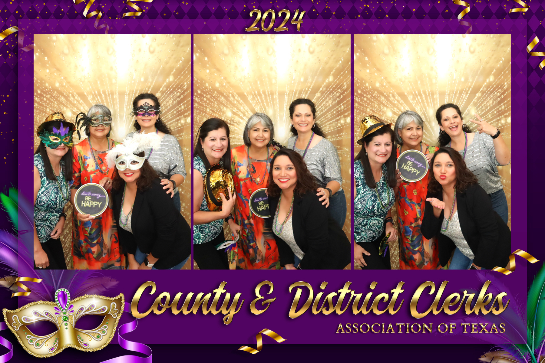 COUNTY & DISTRICT CLERKS MARDI GRAS BANQUET | View more photos from the event at gallery.rckapturedmemories.com/u/RCKapturedMemories/COUNTY-DISTRICT-CLERKS-MARDI-GRAS-BANQUET
