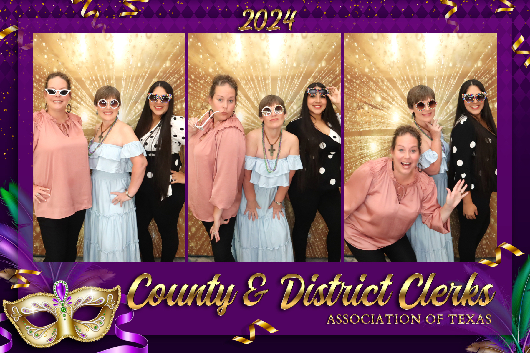 COUNTY & DISTRICT CLERKS MARDI GRAS BANQUET | View more photos from the event at gallery.rckapturedmemories.com/u/RCKapturedMemories/COUNTY-DISTRICT-CLERKS-MARDI-GRAS-BANQUET