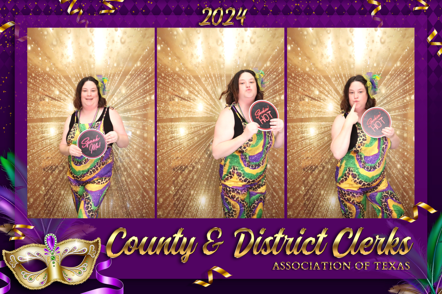 COUNTY & DISTRICT CLERKS MARDI GRAS BANQUET | View more photos from the event at gallery.rckapturedmemories.com/u/RCKapturedMemories/COUNTY-DISTRICT-CLERKS-MARDI-GRAS-BANQUET