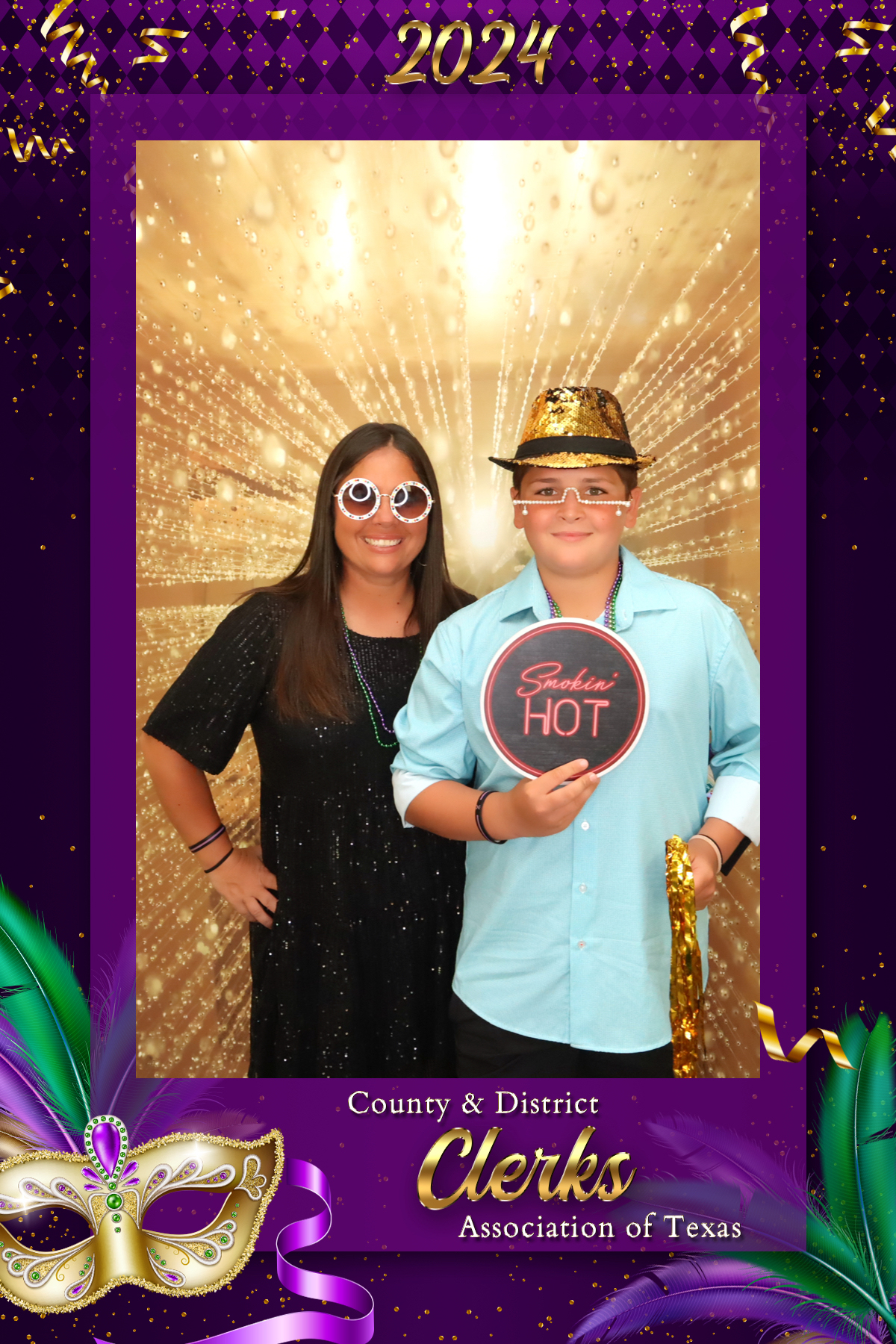 COUNTY & DISTRICT CLERKS MARDI GRAS BANQUET | View more photos from the event at gallery.rckapturedmemories.com/u/RCKapturedMemories/COUNTY-DISTRICT-CLERKS-MARDI-GRAS-BANQUET