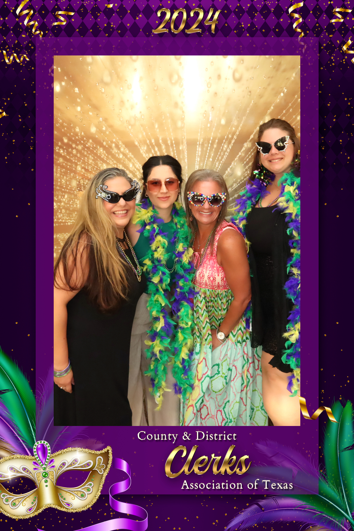COUNTY & DISTRICT CLERKS MARDI GRAS BANQUET | View more photos from the event at gallery.rckapturedmemories.com/u/RCKapturedMemories/COUNTY-DISTRICT-CLERKS-MARDI-GRAS-BANQUET