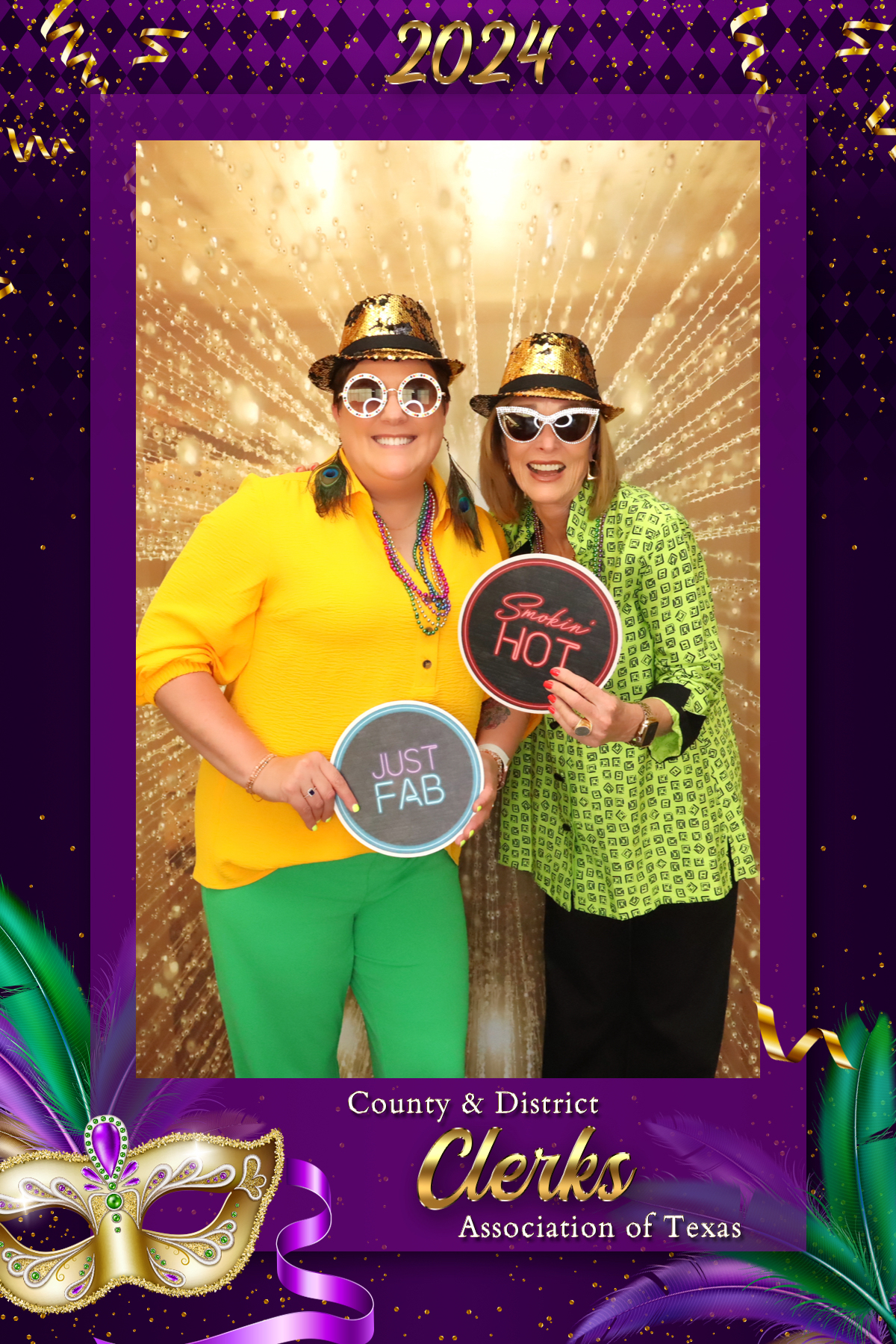 COUNTY & DISTRICT CLERKS MARDI GRAS BANQUET | View more photos from the event at gallery.rckapturedmemories.com/u/RCKapturedMemories/COUNTY-DISTRICT-CLERKS-MARDI-GRAS-BANQUET