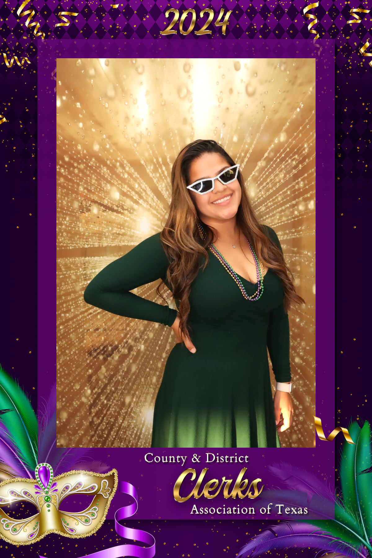 COUNTY & DISTRICT CLERKS MARDI GRAS BANQUET | View more photos from the event at gallery.rckapturedmemories.com/u/RCKapturedMemories/COUNTY-DISTRICT-CLERKS-MARDI-GRAS-BANQUET