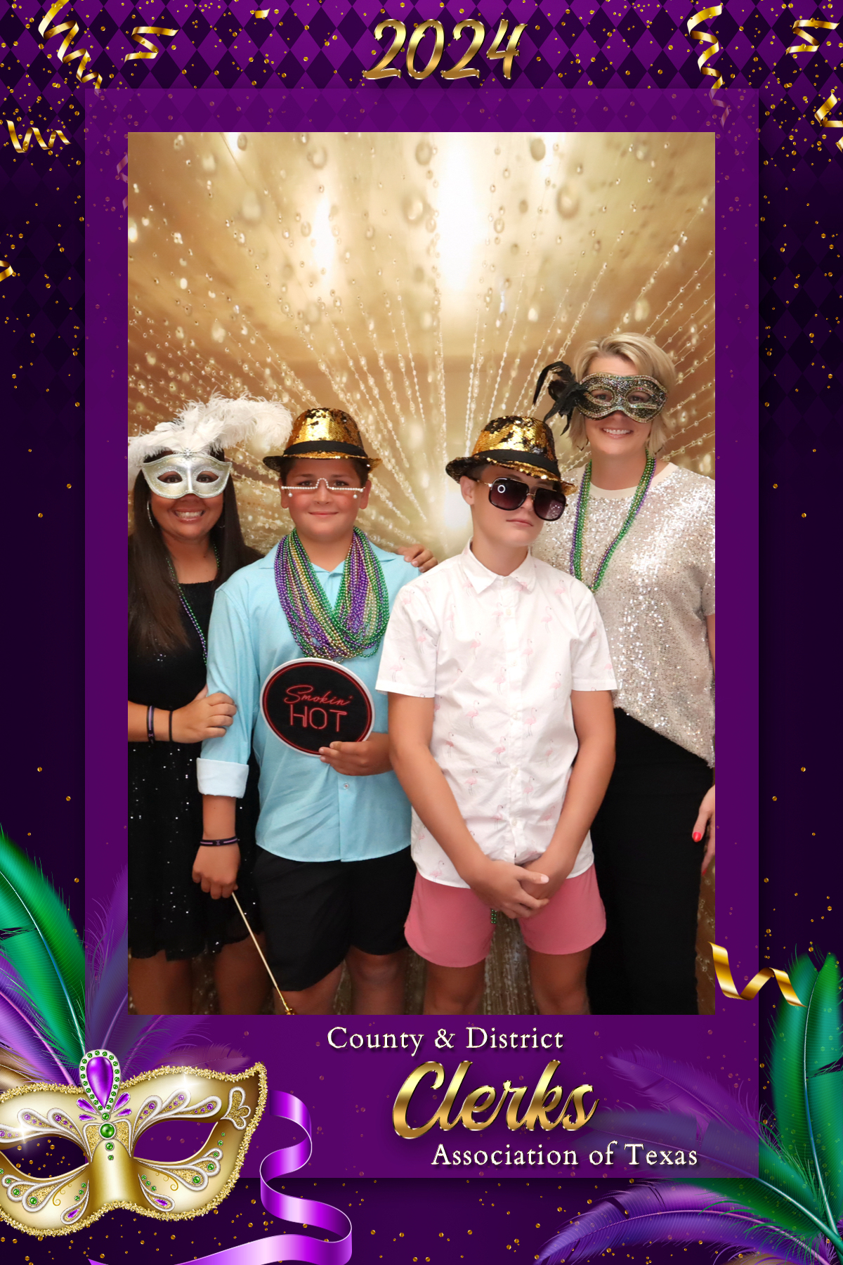 COUNTY & DISTRICT CLERKS MARDI GRAS BANQUET | View more photos from the event at gallery.rckapturedmemories.com/u/RCKapturedMemories/COUNTY-DISTRICT-CLERKS-MARDI-GRAS-BANQUET