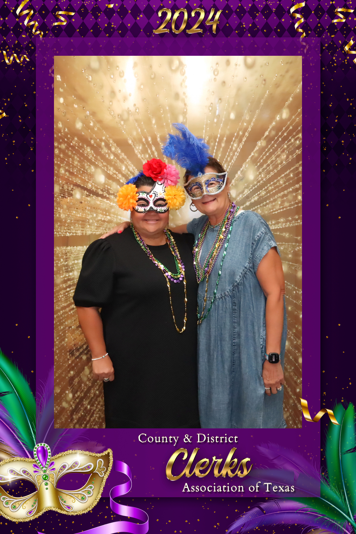 COUNTY & DISTRICT CLERKS MARDI GRAS BANQUET | View more photos from the event at gallery.rckapturedmemories.com/u/RCKapturedMemories/COUNTY-DISTRICT-CLERKS-MARDI-GRAS-BANQUET