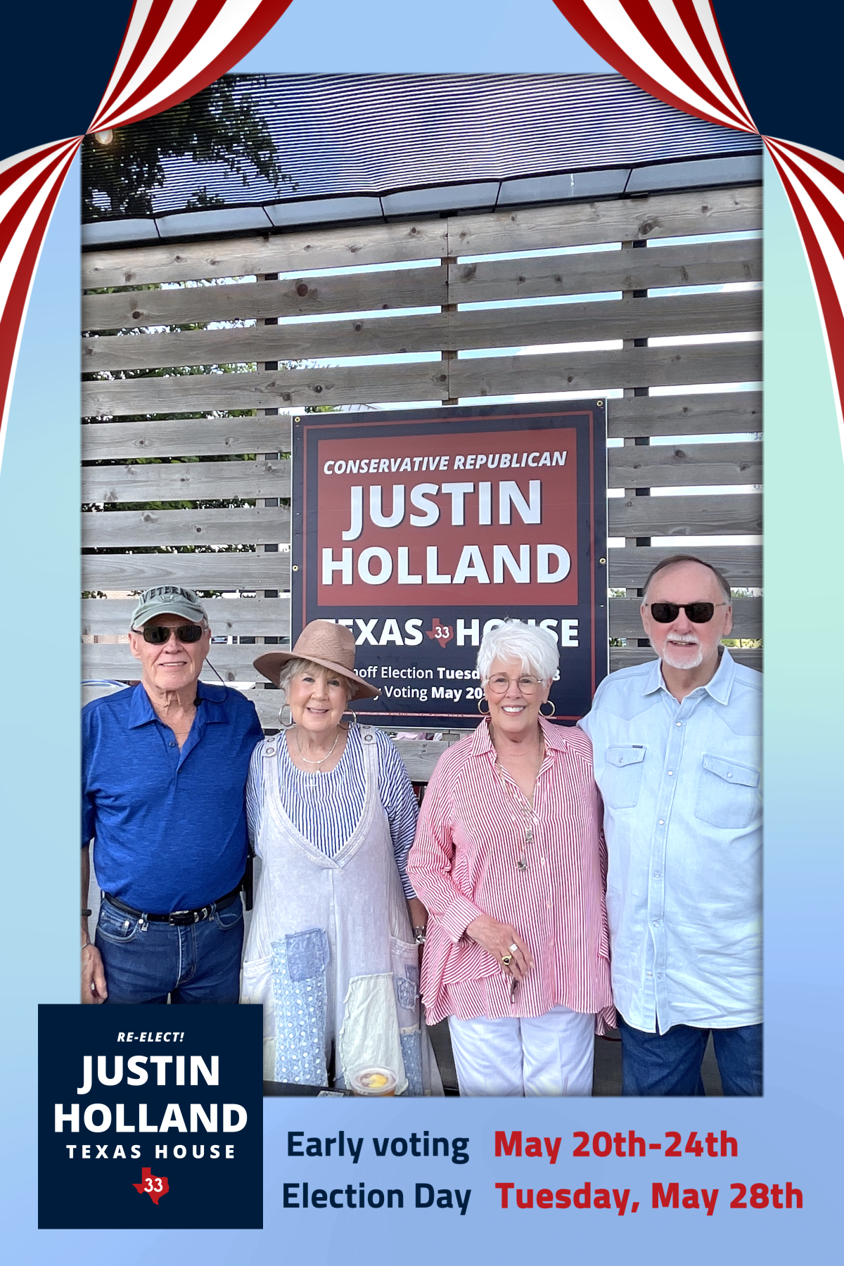 RE-ELECT REPRESENTATIVE JUSTIN HOLLAND | View more photos from the event at gallery.rckapturedmemories.com/u/RCKapturedMemories/RE-ELECT-REPRESENTATIVE-JUSTIN-HOLLAND