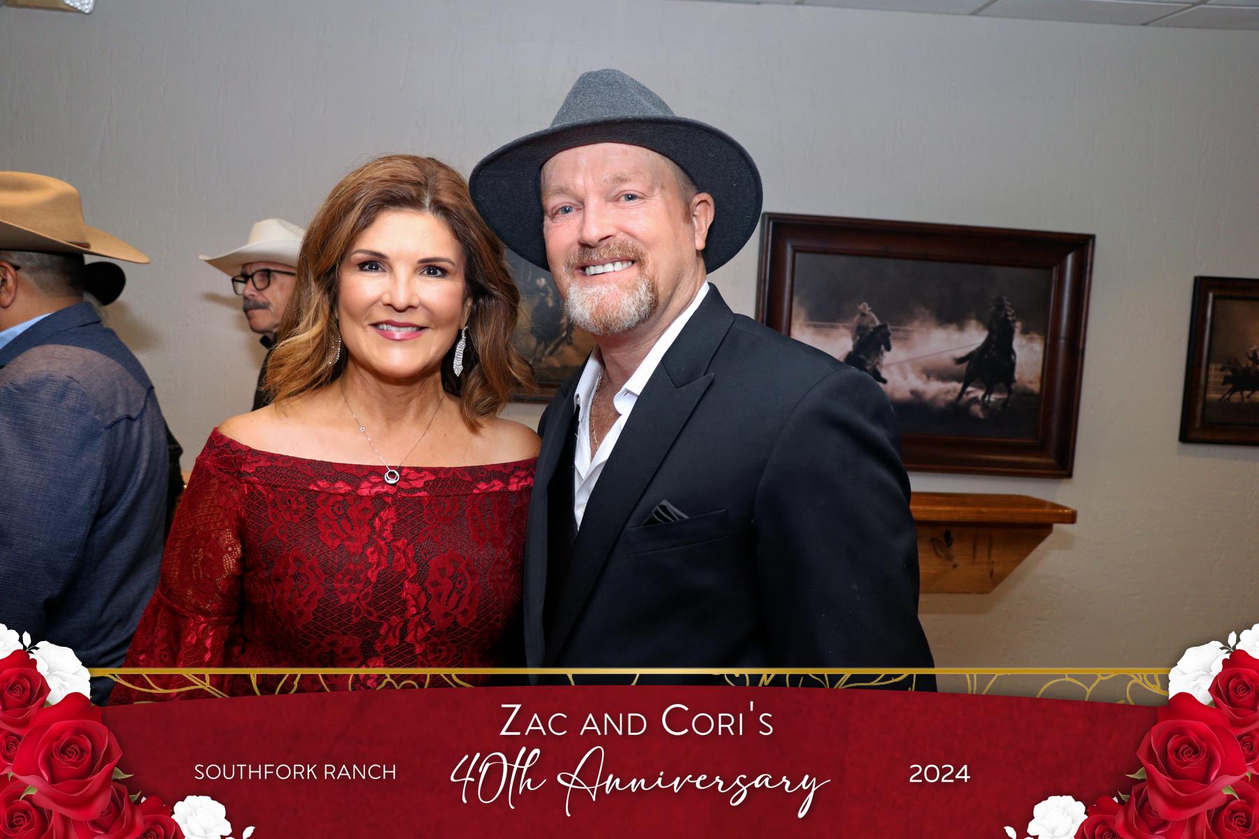 Zac and Cori's 40th Anniversary Celebration | View more photos from the event at gallery.rckapturedmemories.com/u/RCKapturedMemories/Zac-and-Coris-40th-Anniversary-Celebration