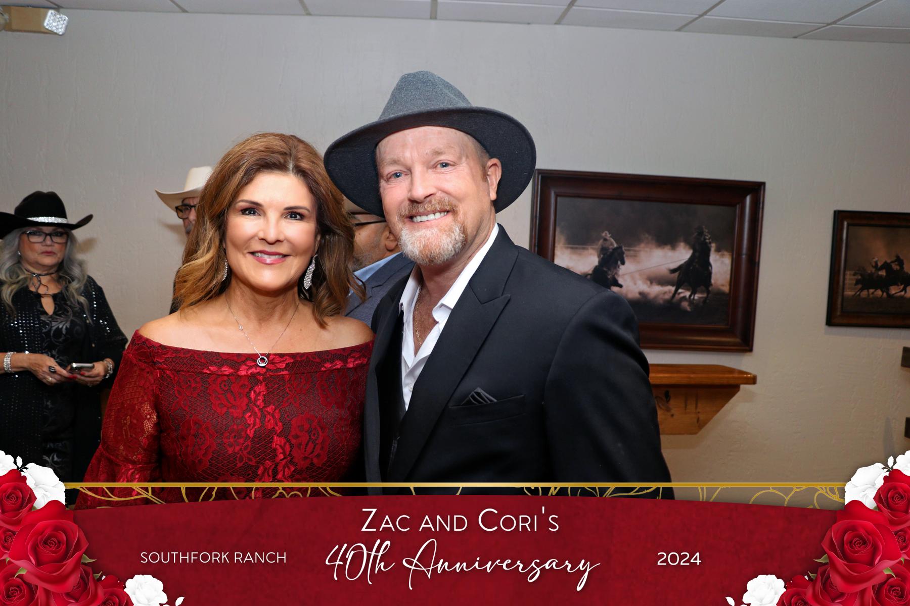 Zac and Cori's 40th Anniversary Celebration | View more photos from the event at gallery.rckapturedmemories.com/u/RCKapturedMemories/Zac-and-Coris-40th-Anniversary-Celebration