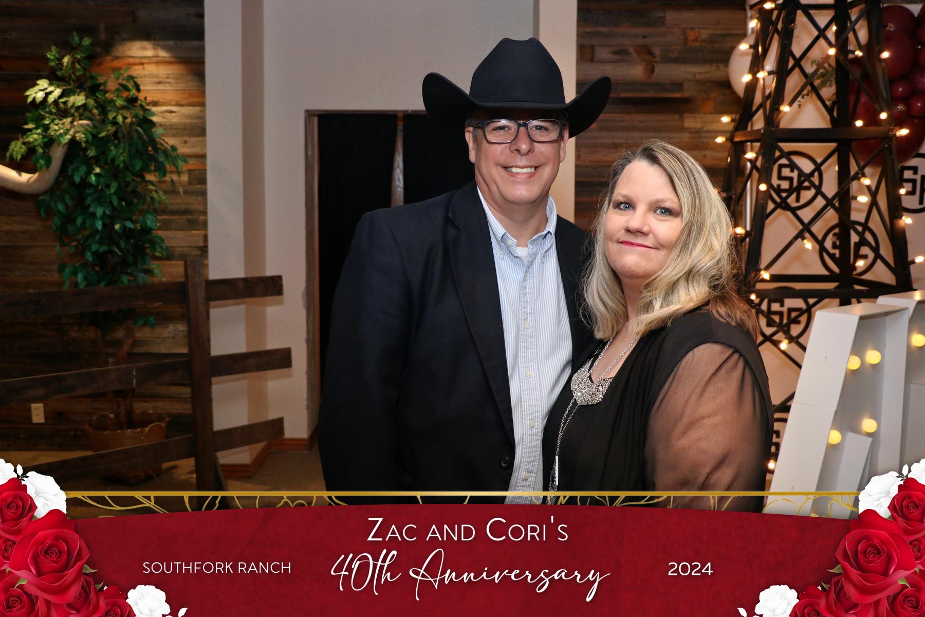 Zac and Cori's 40th Anniversary Celebration | View more photos from the event at gallery.rckapturedmemories.com/u/RCKapturedMemories/Zac-and-Coris-40th-Anniversary-Celebration
