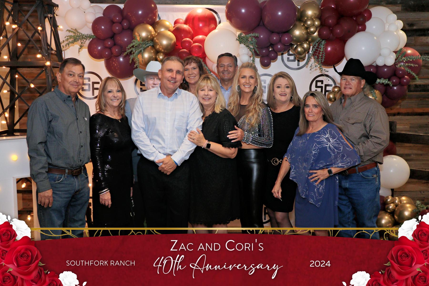 Zac and Cori's 40th Anniversary Celebration | View more photos from the event at gallery.rckapturedmemories.com/u/RCKapturedMemories/Zac-and-Coris-40th-Anniversary-Celebration