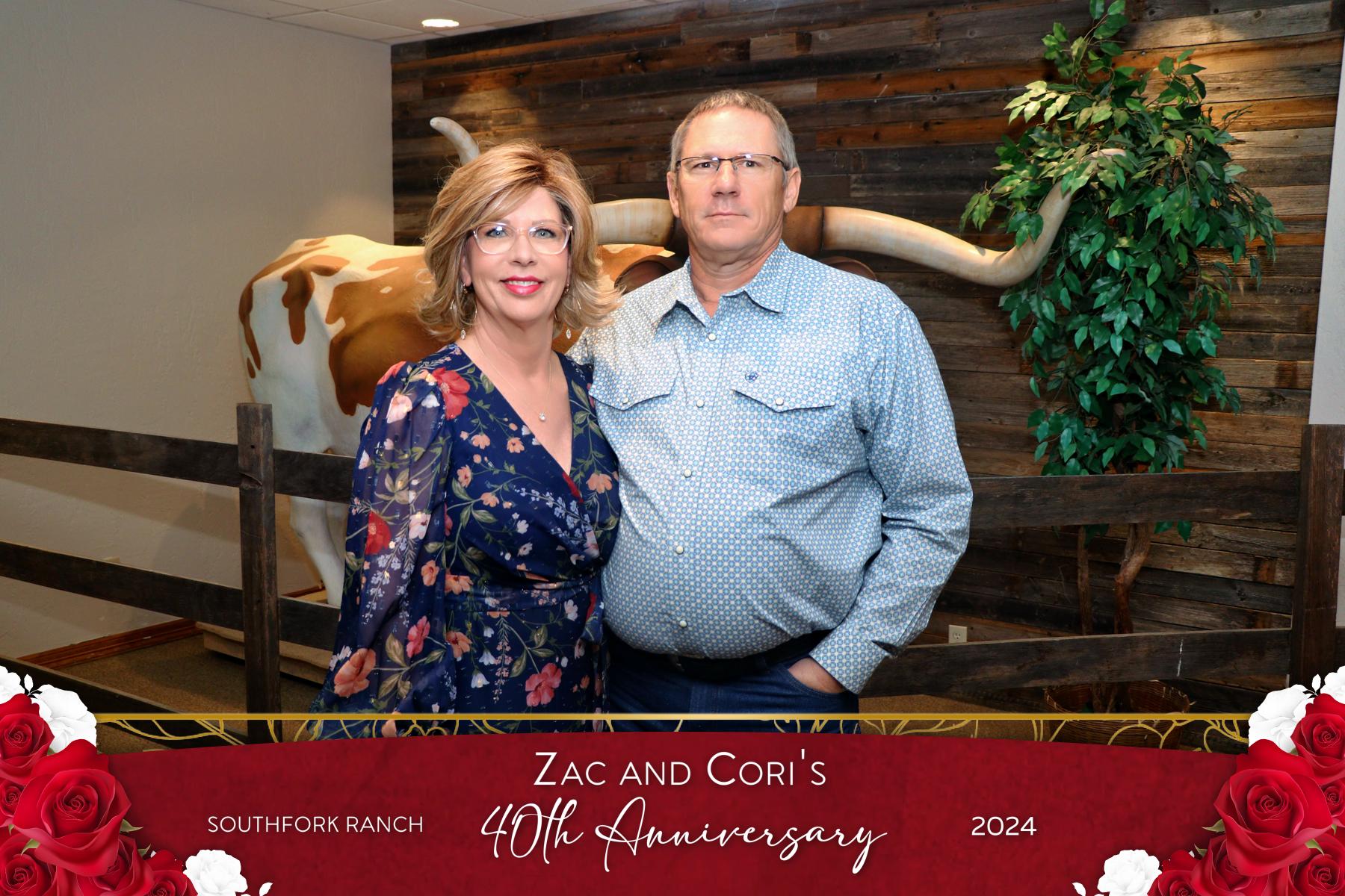 Zac and Cori's 40th Anniversary Celebration | View more photos from the event at gallery.rckapturedmemories.com/u/RCKapturedMemories/Zac-and-Coris-40th-Anniversary-Celebration