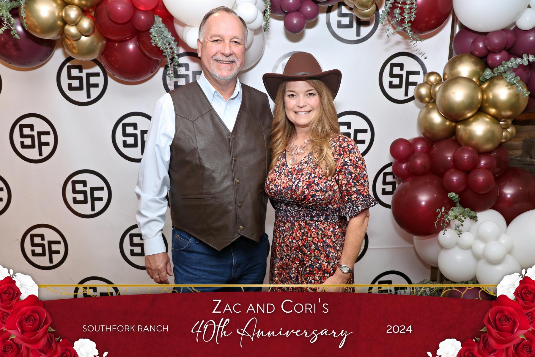 Zac and Cori's 40th Anniversary Celebration | View more photos from the event at gallery.rckapturedmemories.com/u/RCKapturedMemories/Zac-and-Coris-40th-Anniversary-Celebration