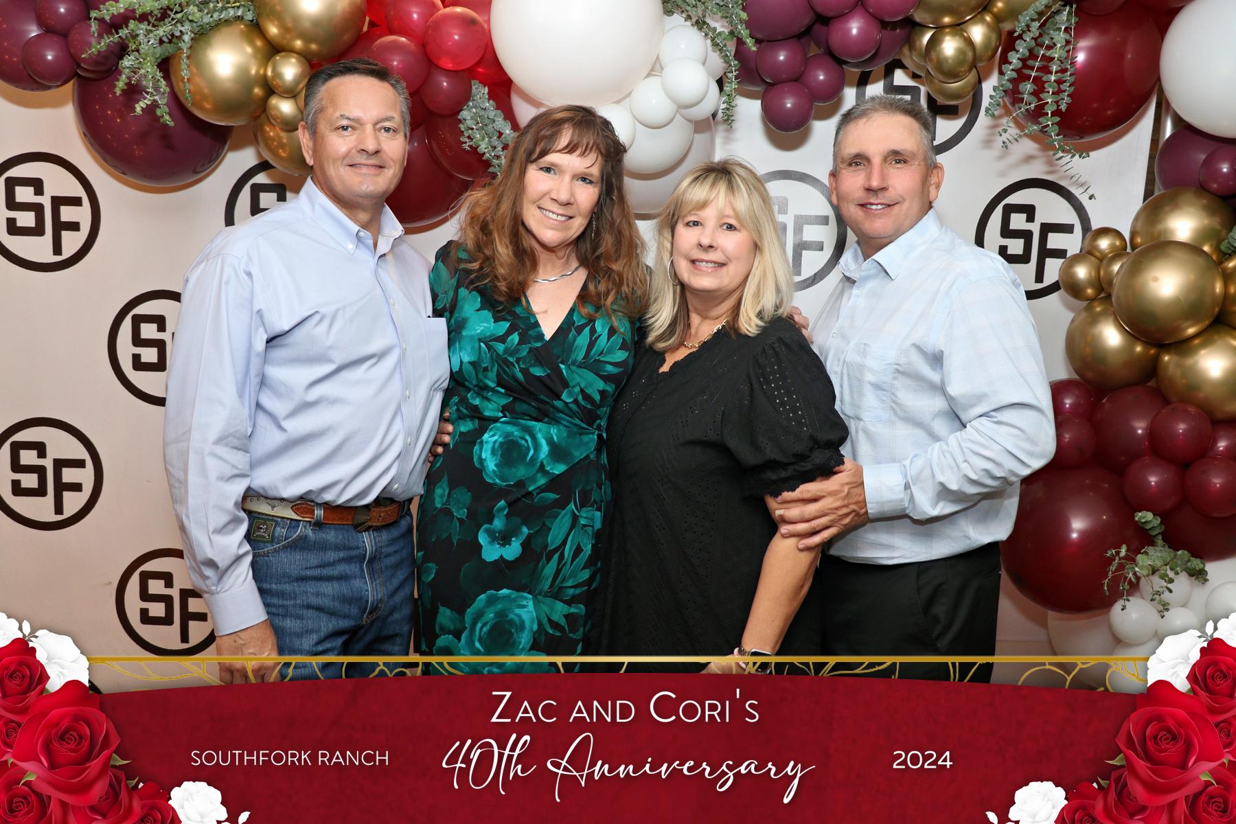 Zac and Cori's 40th Anniversary Celebration | View more photos from the event at gallery.rckapturedmemories.com/u/RCKapturedMemories/Zac-and-Coris-40th-Anniversary-Celebration