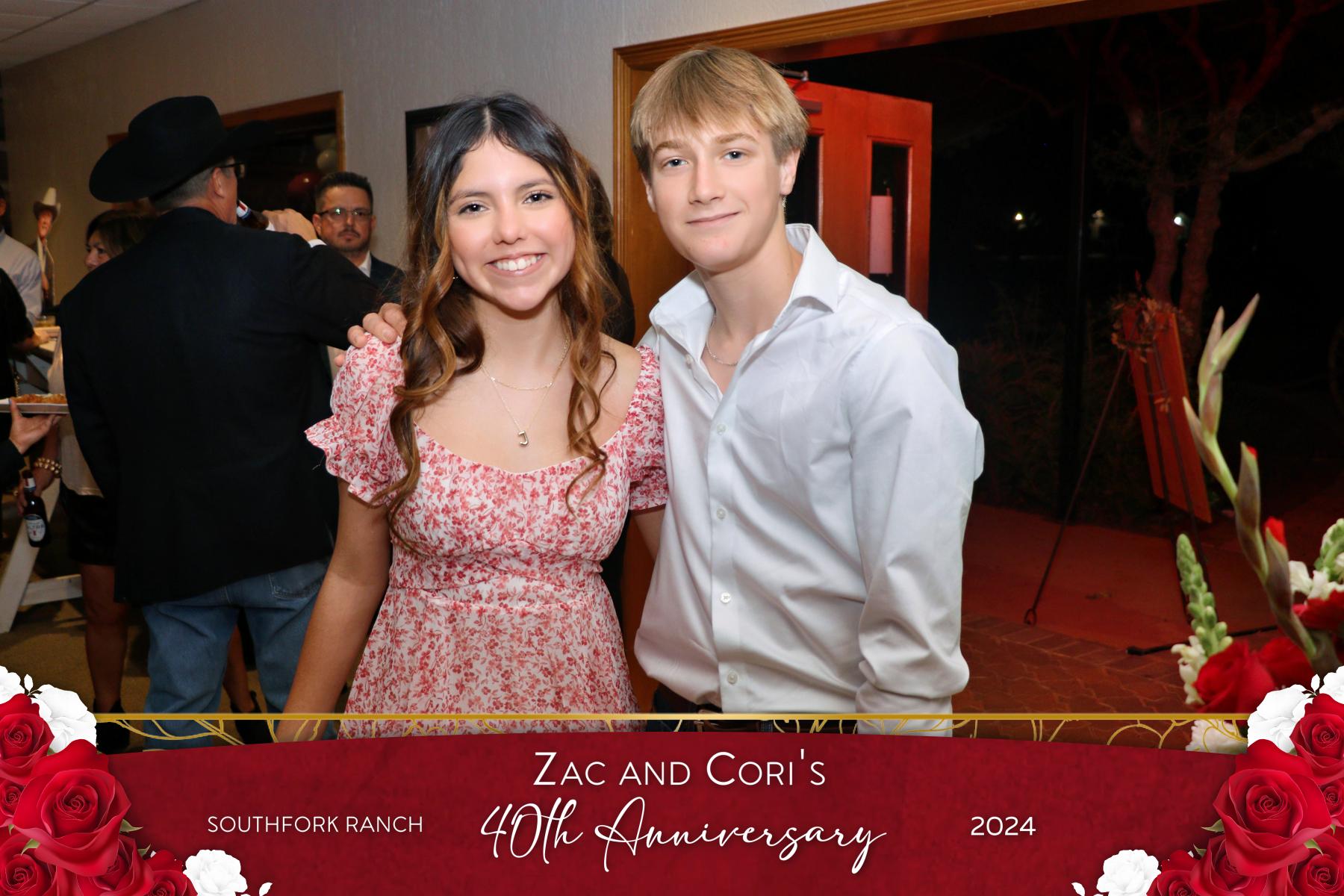 Zac and Cori's 40th Anniversary Celebration | View more photos from the event at gallery.rckapturedmemories.com/u/RCKapturedMemories/Zac-and-Coris-40th-Anniversary-Celebration
