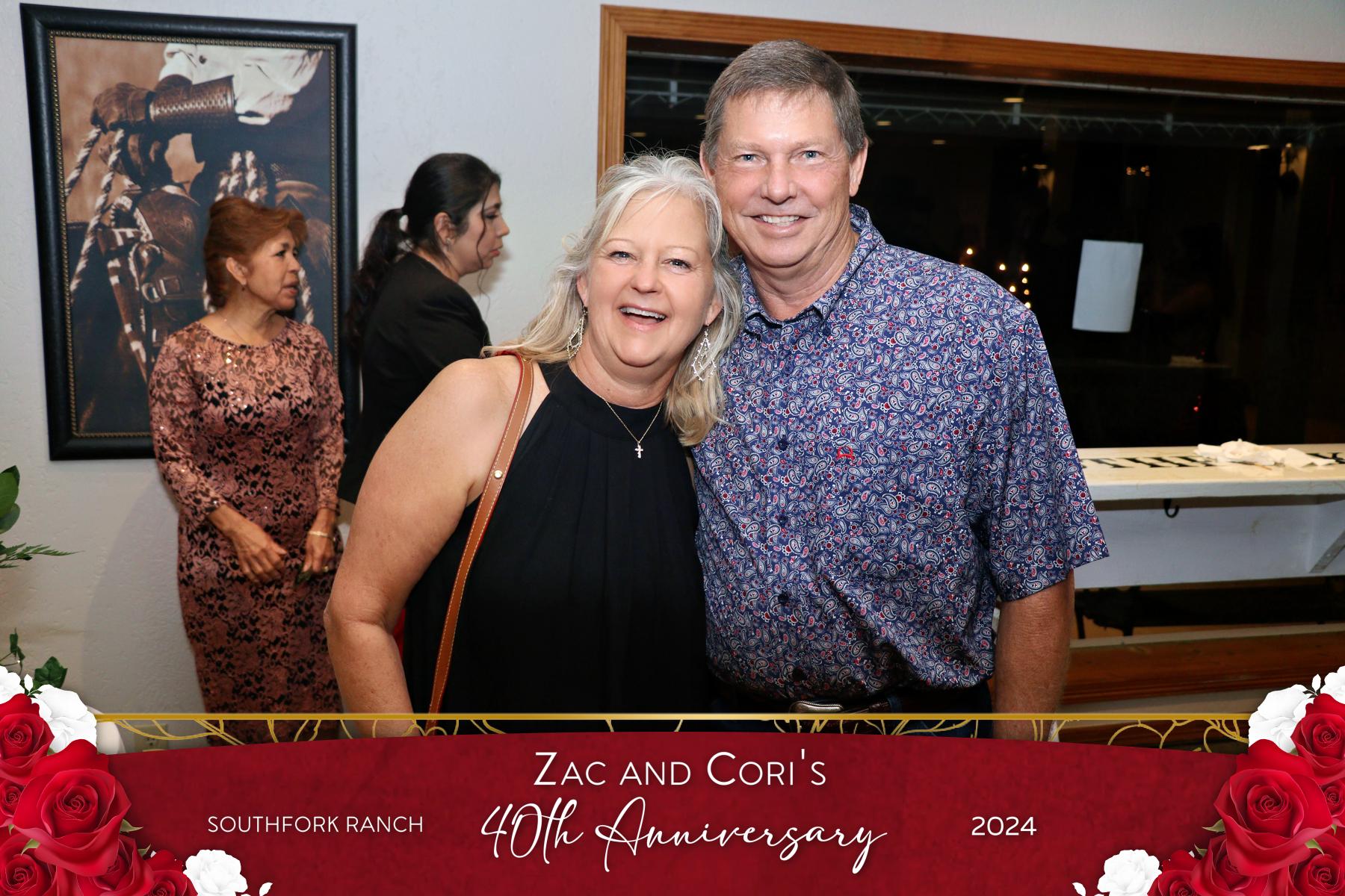 Zac and Cori's 40th Anniversary Celebration | View more photos from the event at gallery.rckapturedmemories.com/u/RCKapturedMemories/Zac-and-Coris-40th-Anniversary-Celebration