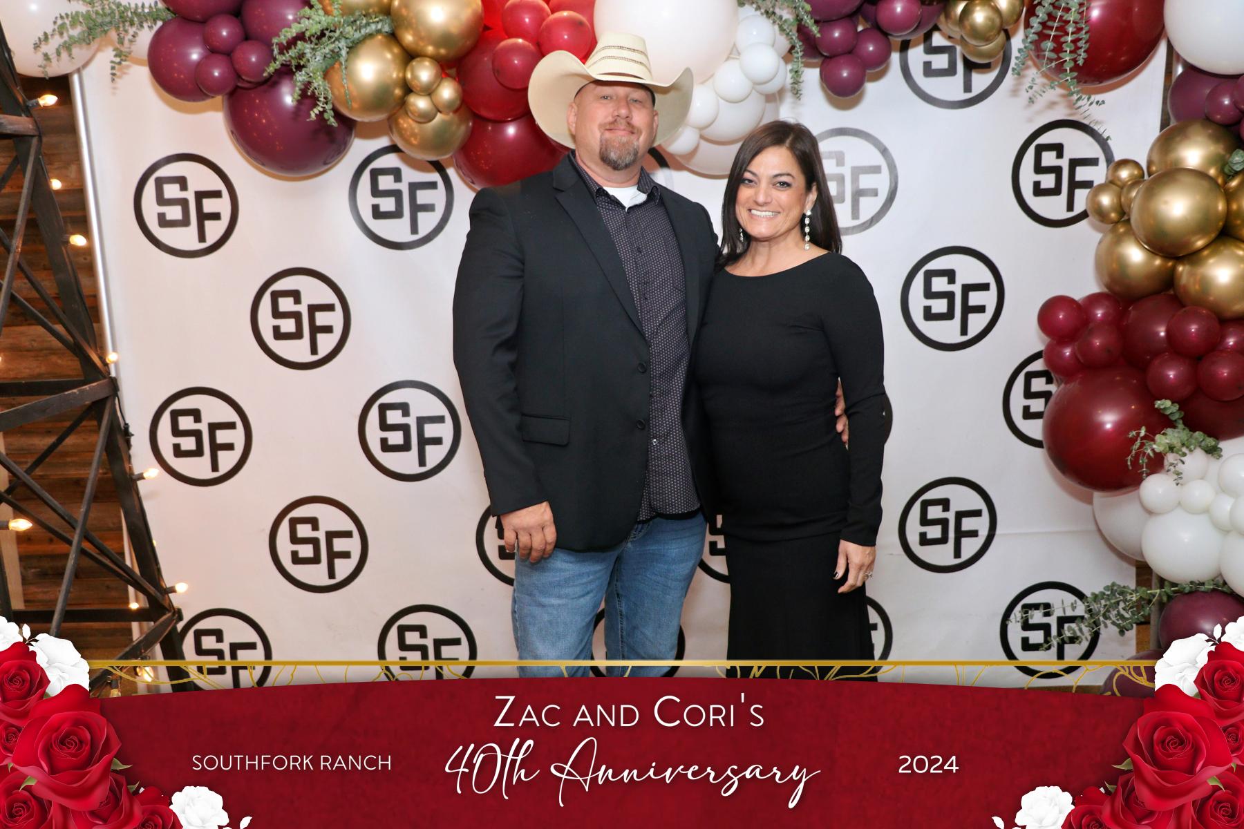 Zac and Cori's 40th Anniversary Celebration | View more photos from the event at gallery.rckapturedmemories.com/u/RCKapturedMemories/Zac-and-Coris-40th-Anniversary-Celebration