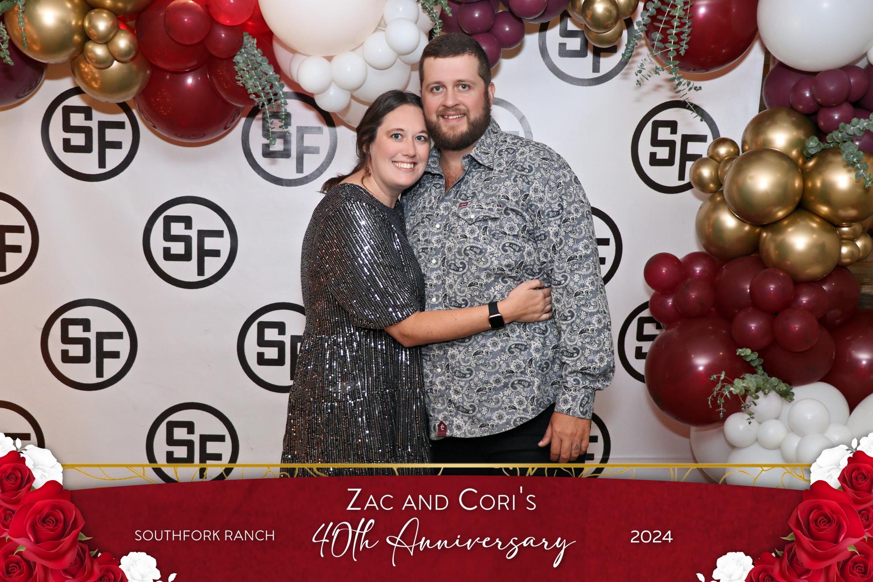 Zac and Cori's 40th Anniversary Celebration | View more photos from the event at gallery.rckapturedmemories.com/u/RCKapturedMemories/Zac-and-Coris-40th-Anniversary-Celebration