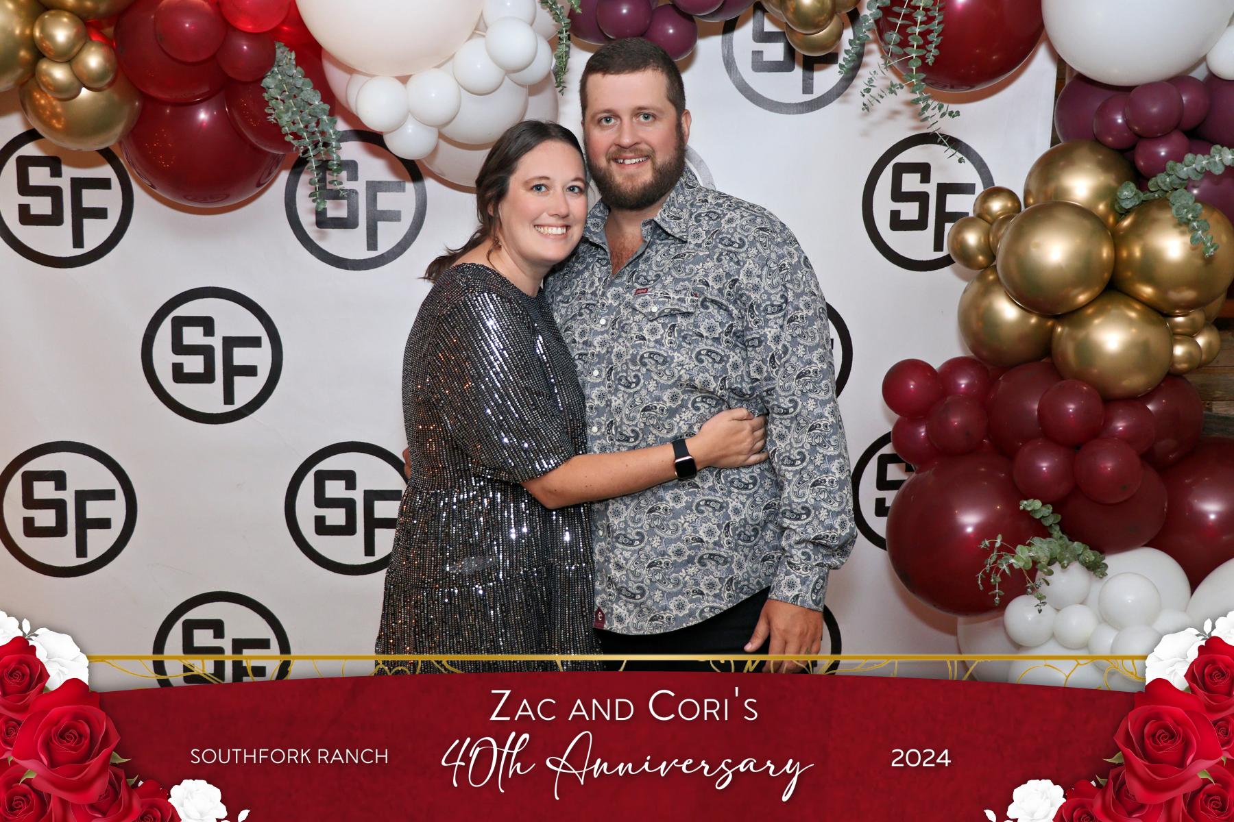 Zac and Cori's 40th Anniversary Celebration | View more photos from the event at gallery.rckapturedmemories.com/u/RCKapturedMemories/Zac-and-Coris-40th-Anniversary-Celebration