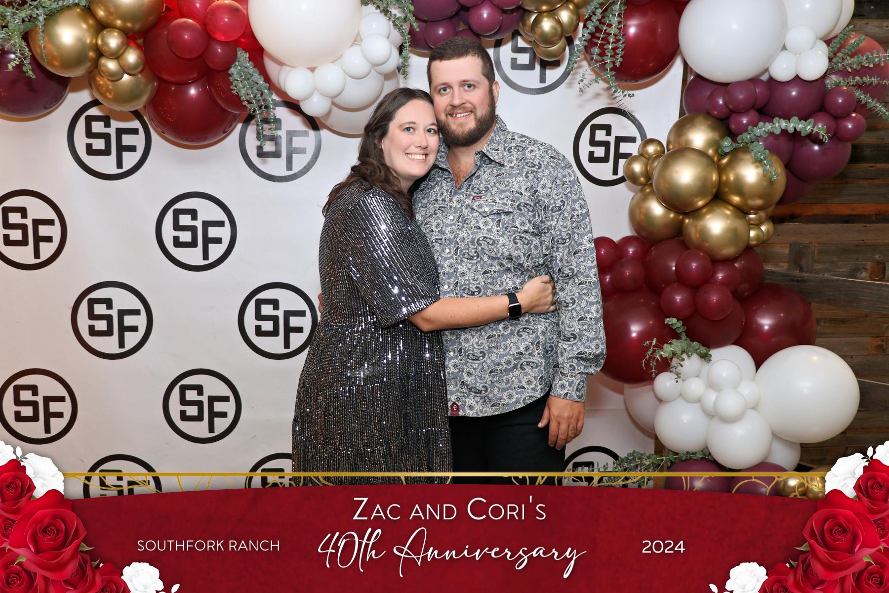 Zac and Cori's 40th Anniversary Celebration | View more photos from the event at gallery.rckapturedmemories.com/u/RCKapturedMemories/Zac-and-Coris-40th-Anniversary-Celebration