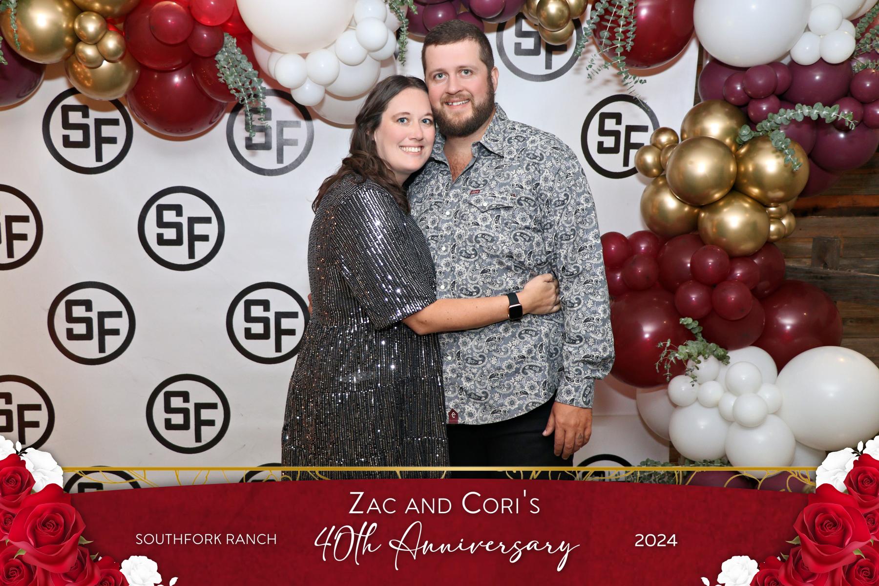 Zac and Cori's 40th Anniversary Celebration | View more photos from the event at gallery.rckapturedmemories.com/u/RCKapturedMemories/Zac-and-Coris-40th-Anniversary-Celebration