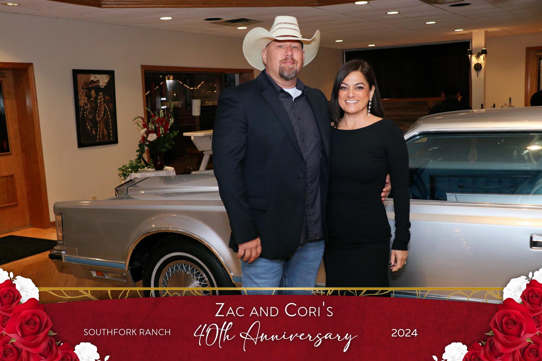 Zac and Cori's 40th Anniversary Celebration | View more photos from the event at gallery.rckapturedmemories.com/u/RCKapturedMemories/Zac-and-Coris-40th-Anniversary-Celebration