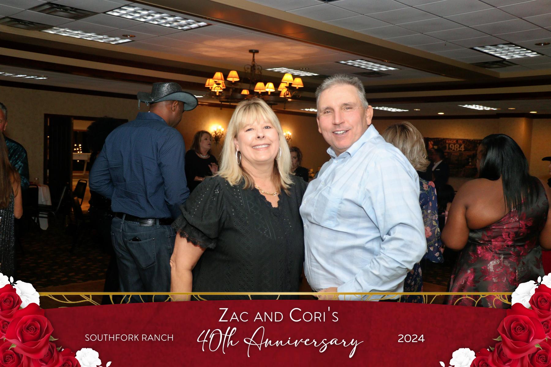 Zac and Cori's 40th Anniversary Celebration | View more photos from the event at gallery.rckapturedmemories.com/u/RCKapturedMemories/Zac-and-Coris-40th-Anniversary-Celebration