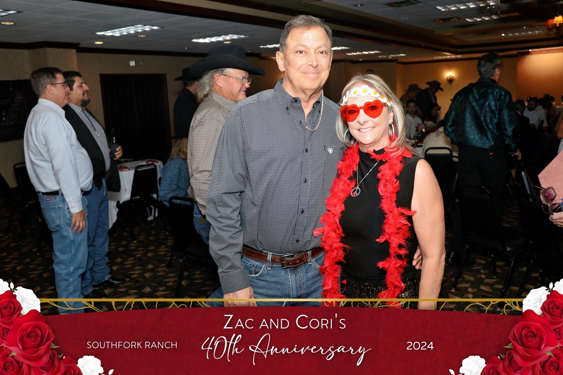 Zac and Cori's 40th Anniversary Celebration | View more photos from the event at gallery.rckapturedmemories.com/u/RCKapturedMemories/Zac-and-Coris-40th-Anniversary-Celebration
