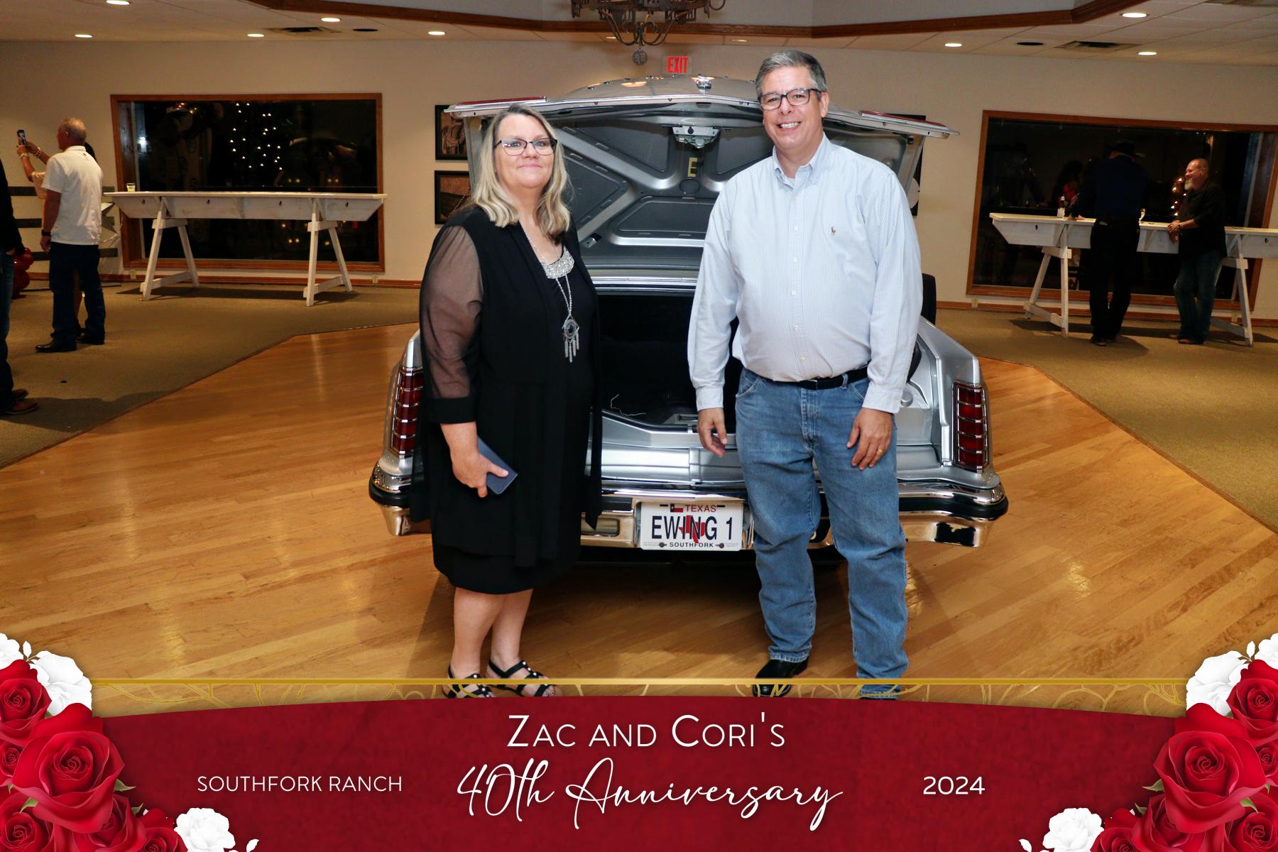 Zac and Cori's 40th Anniversary Celebration | View more photos from the event at gallery.rckapturedmemories.com/u/RCKapturedMemories/Zac-and-Coris-40th-Anniversary-Celebration