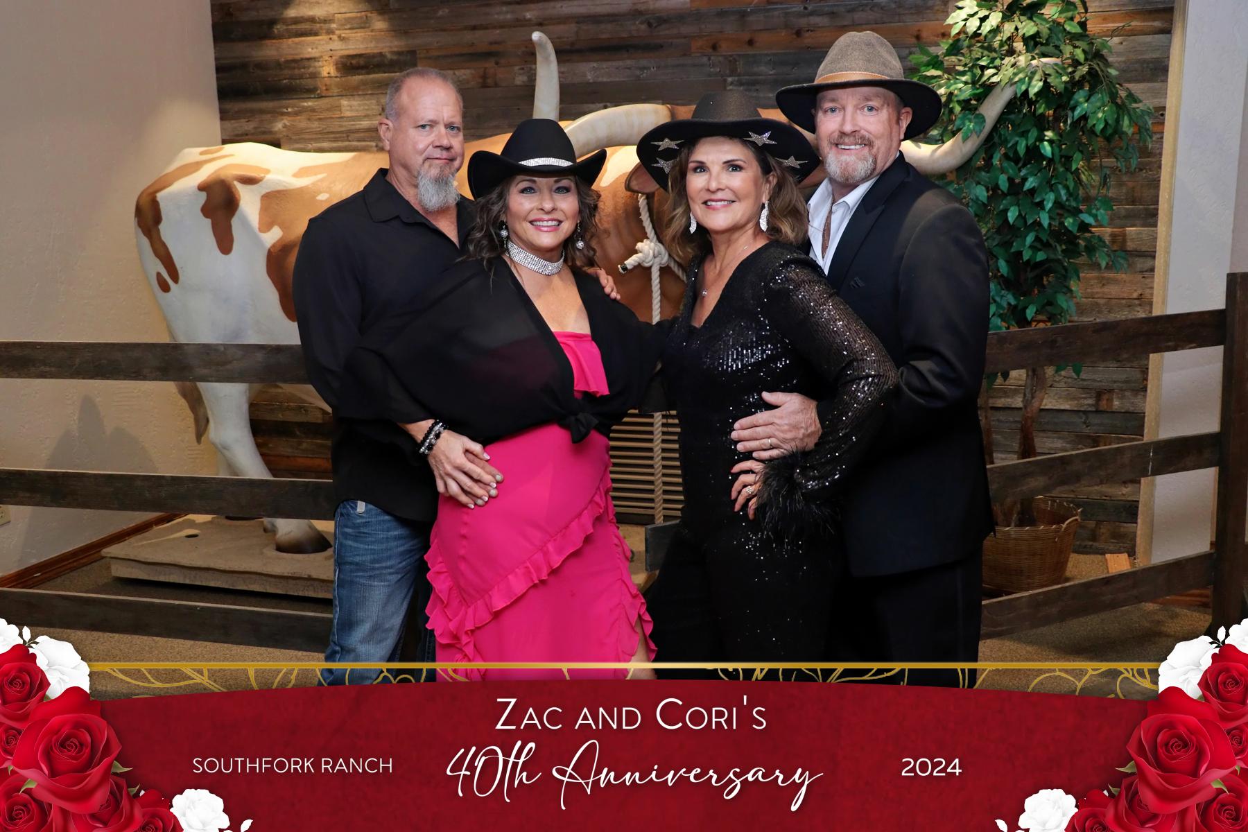 Zac and Cori's 40th Anniversary Celebration | View more photos from the event at gallery.rckapturedmemories.com/u/RCKapturedMemories/Zac-and-Coris-40th-Anniversary-Celebration