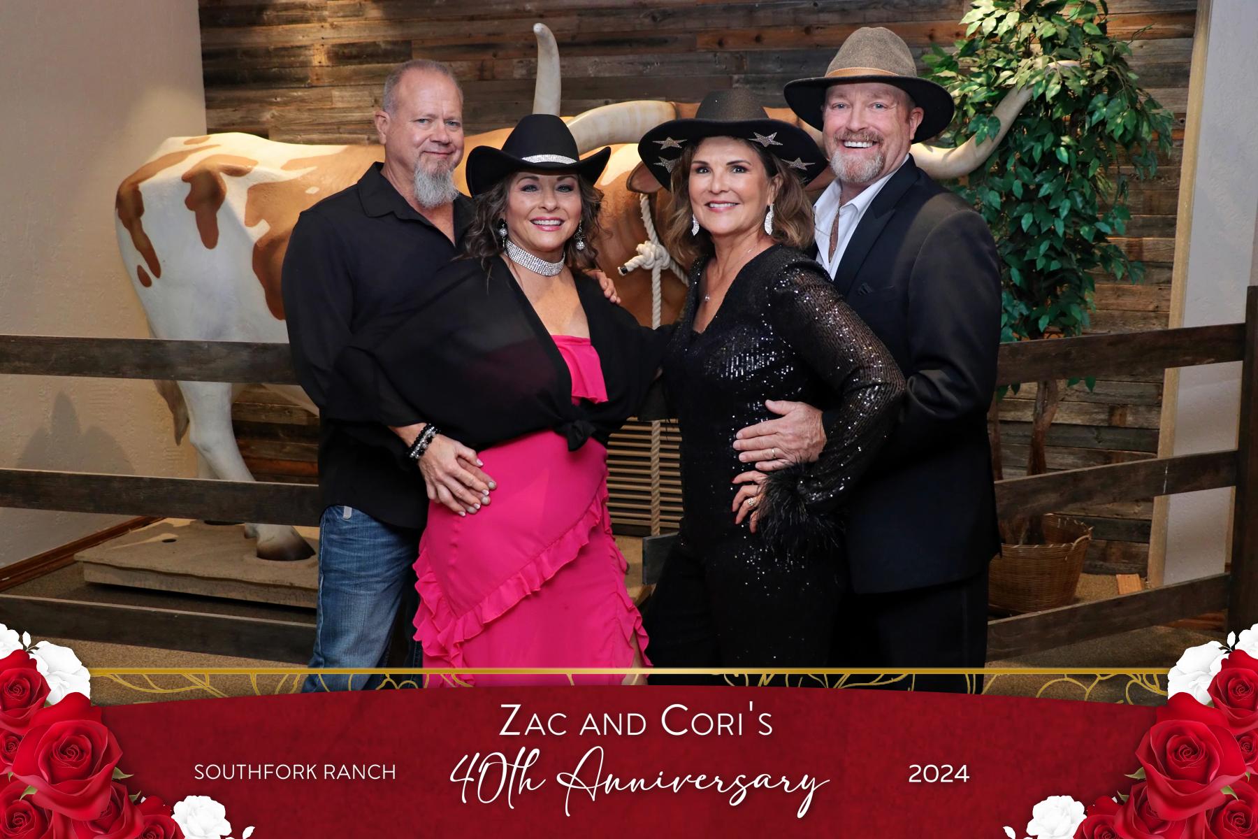 Zac and Cori's 40th Anniversary Celebration | View more photos from the event at gallery.rckapturedmemories.com/u/RCKapturedMemories/Zac-and-Coris-40th-Anniversary-Celebration