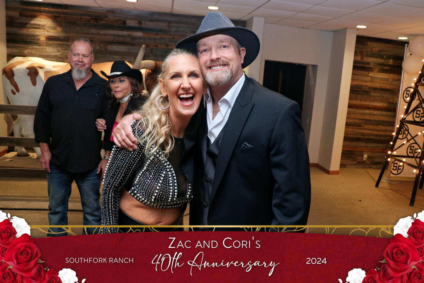 Zac and Cori's 40th Anniversary Celebration | View more photos from the event at gallery.rckapturedmemories.com/u/RCKapturedMemories/Zac-and-Coris-40th-Anniversary-Celebration
