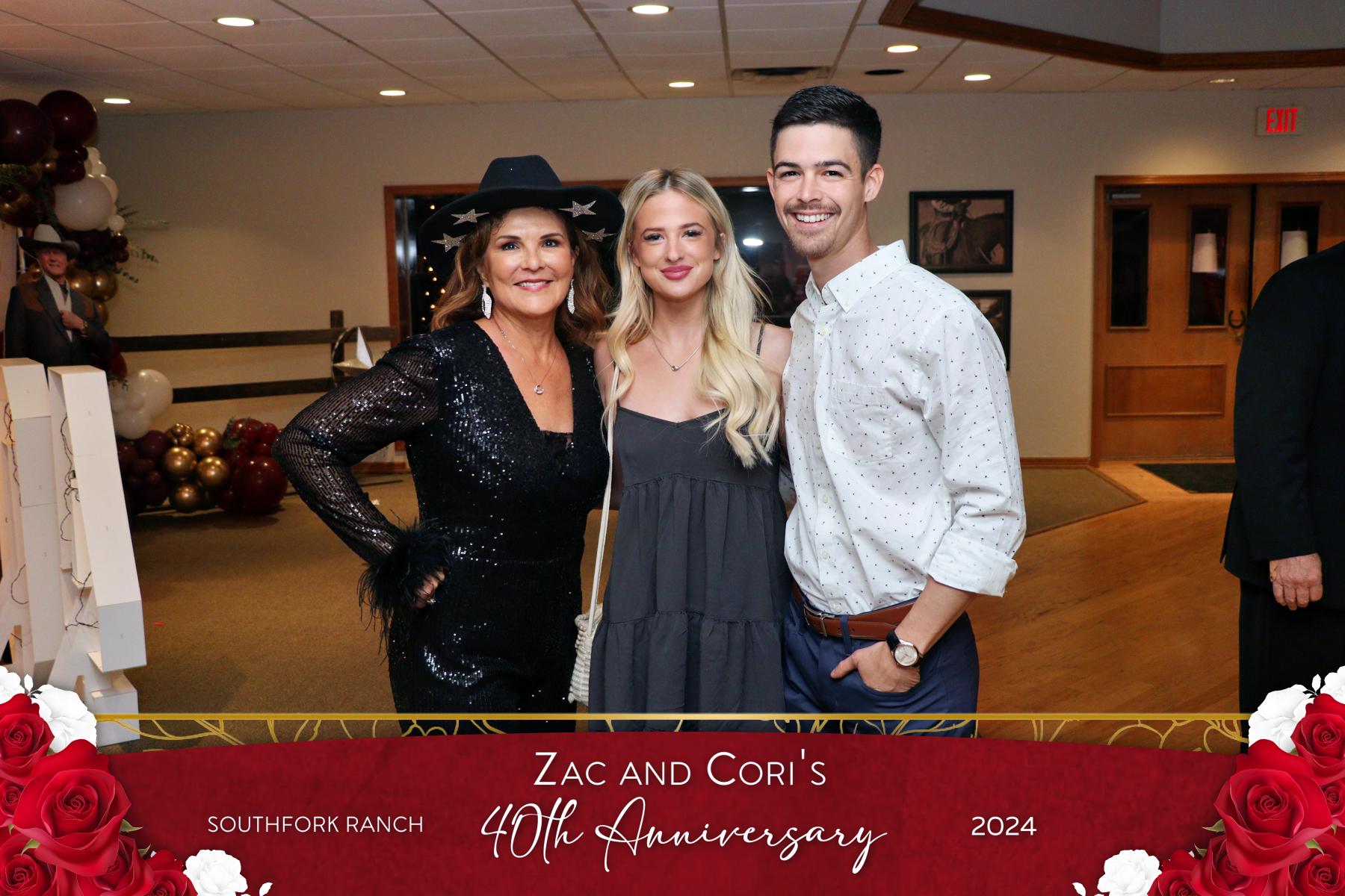 Zac and Cori's 40th Anniversary Celebration | View more photos from the event at gallery.rckapturedmemories.com/u/RCKapturedMemories/Zac-and-Coris-40th-Anniversary-Celebration