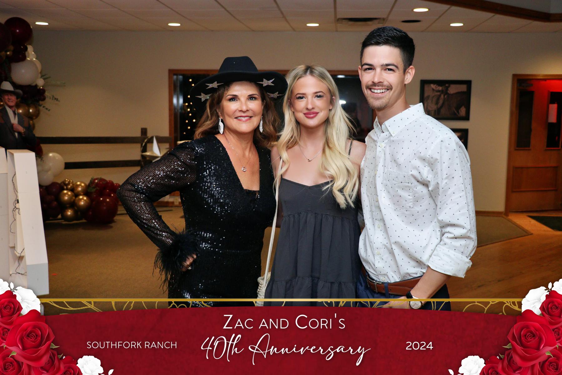 Zac and Cori's 40th Anniversary Celebration | View more photos from the event at gallery.rckapturedmemories.com/u/RCKapturedMemories/Zac-and-Coris-40th-Anniversary-Celebration
