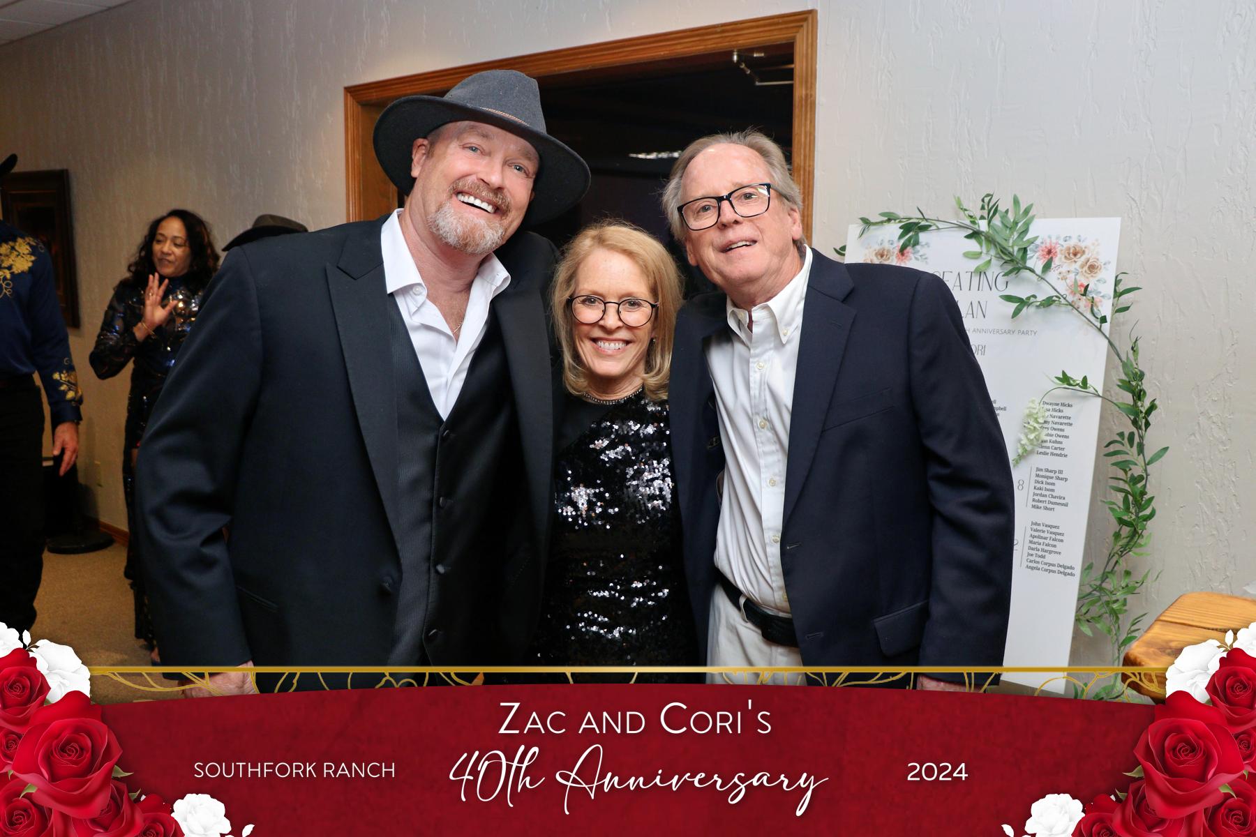 Zac and Cori's 40th Anniversary Celebration | View more photos from the event at gallery.rckapturedmemories.com/u/RCKapturedMemories/Zac-and-Coris-40th-Anniversary-Celebration