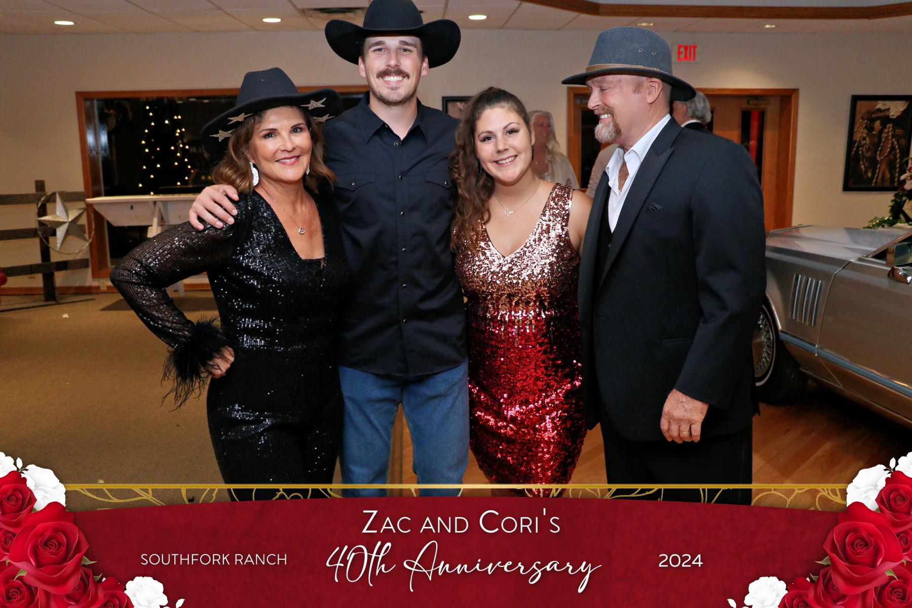 Zac and Cori's 40th Anniversary Celebration | View more photos from the event at gallery.rckapturedmemories.com/u/RCKapturedMemories/Zac-and-Coris-40th-Anniversary-Celebration