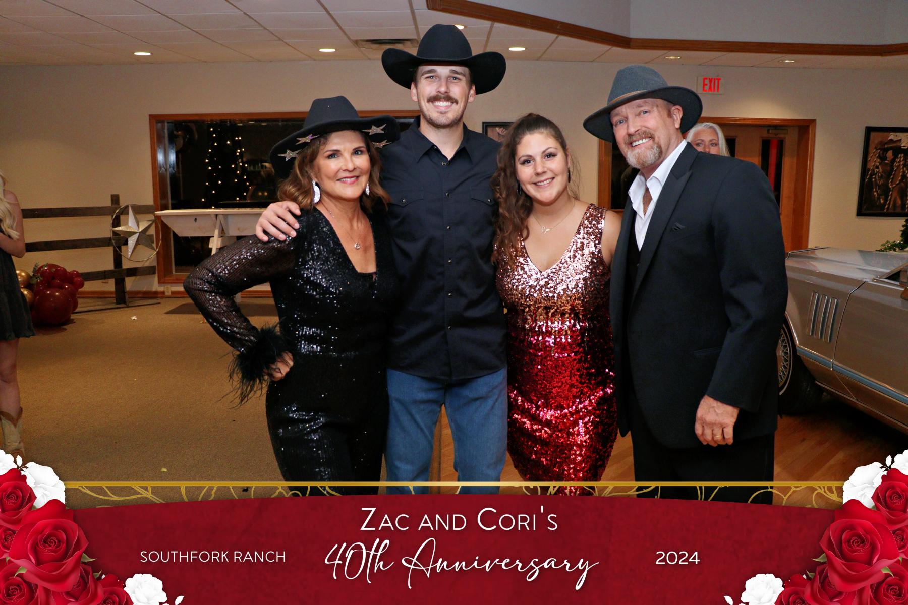 Zac and Cori's 40th Anniversary Celebration | View more photos from the event at gallery.rckapturedmemories.com/u/RCKapturedMemories/Zac-and-Coris-40th-Anniversary-Celebration
