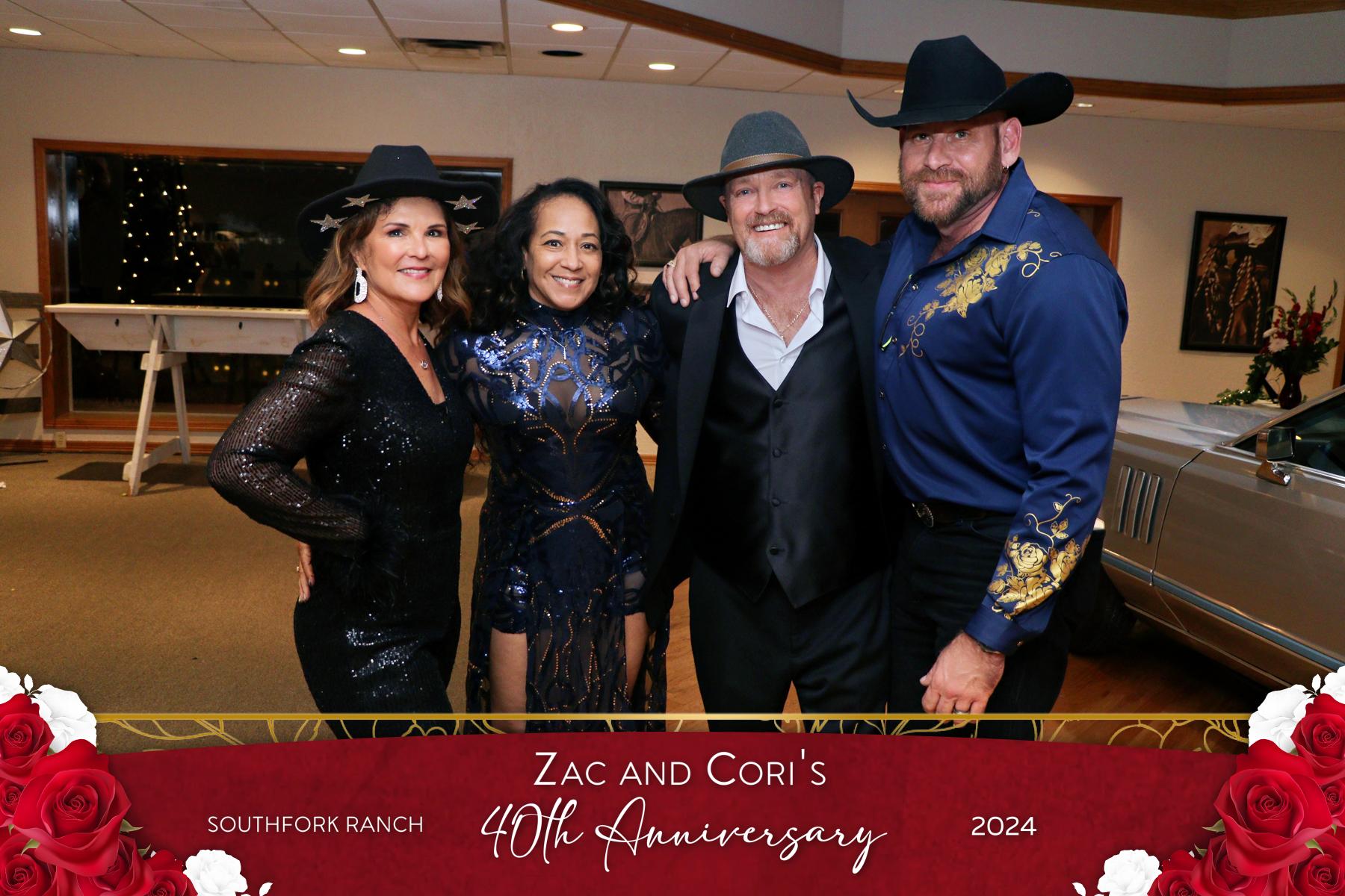 Zac and Cori's 40th Anniversary Celebration | View more photos from the event at gallery.rckapturedmemories.com/u/RCKapturedMemories/Zac-and-Coris-40th-Anniversary-Celebration