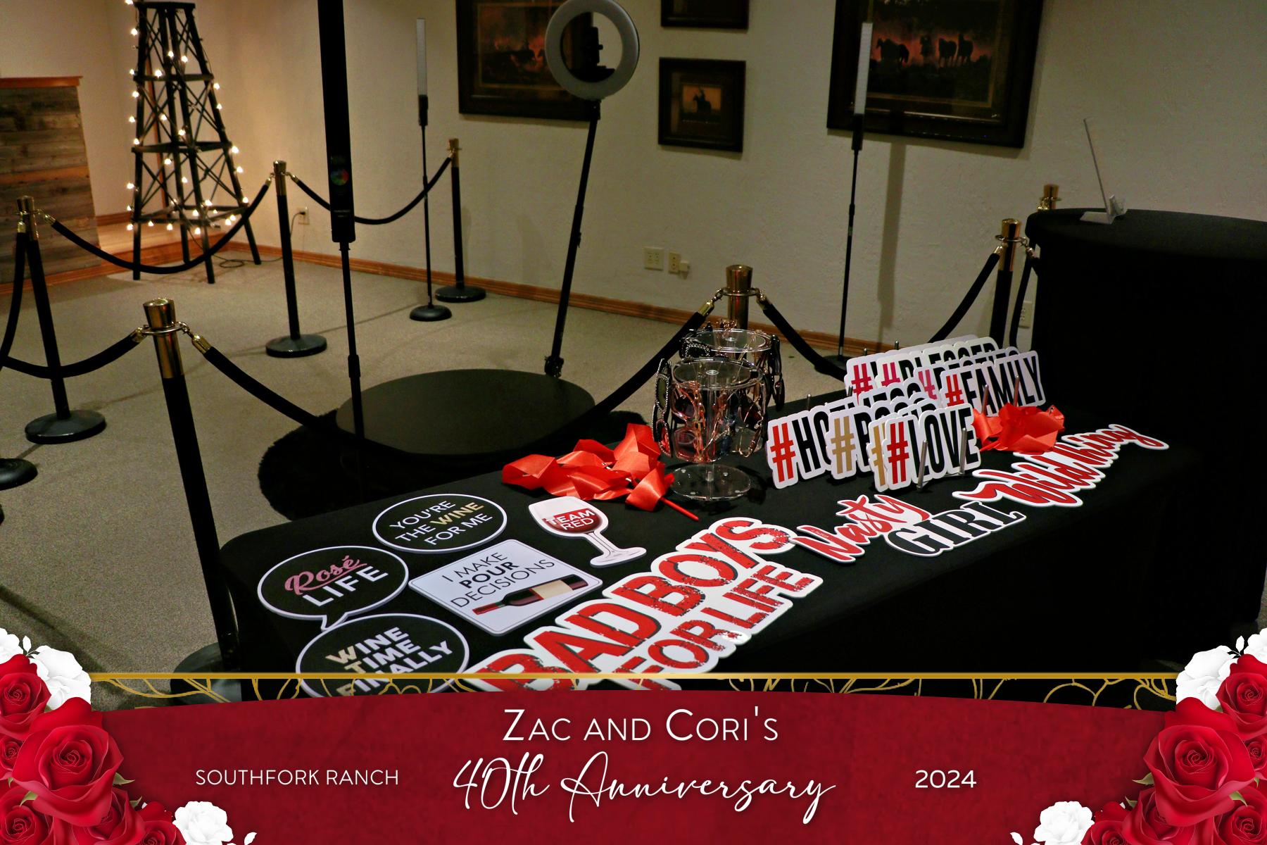 Zac and Cori's 40th Anniversary Celebration | View more photos from the event at gallery.rckapturedmemories.com/u/RCKapturedMemories/Zac-and-Coris-40th-Anniversary-Celebration