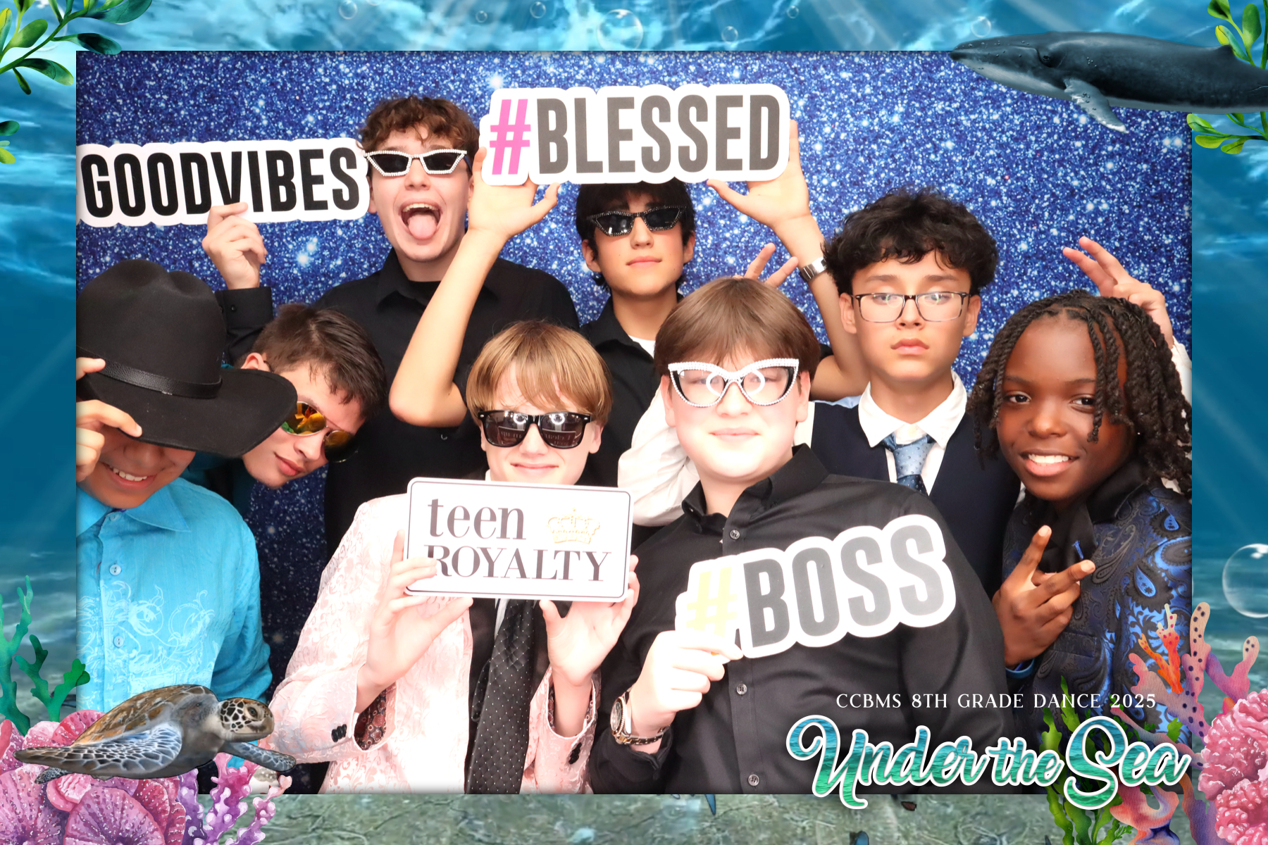 UNDER THE SEA at the CCBMS 8th Grade Dance | View more photos from the event at gallery.rckapturedmemories.com/u/RCKapturedMemories/UNDER-THE-SEA-at-the-CCBMS-8th-Grade-Dance