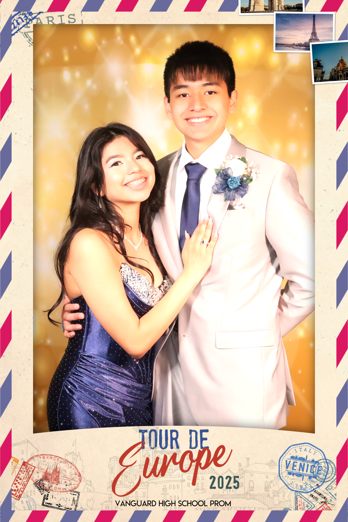 Vanguard Prom:  Tour de Europe | View more photos from the event at gallery.rckapturedmemories.com/u/RCKapturedMemories/Vanguard-Prom-Tour-de-Europe