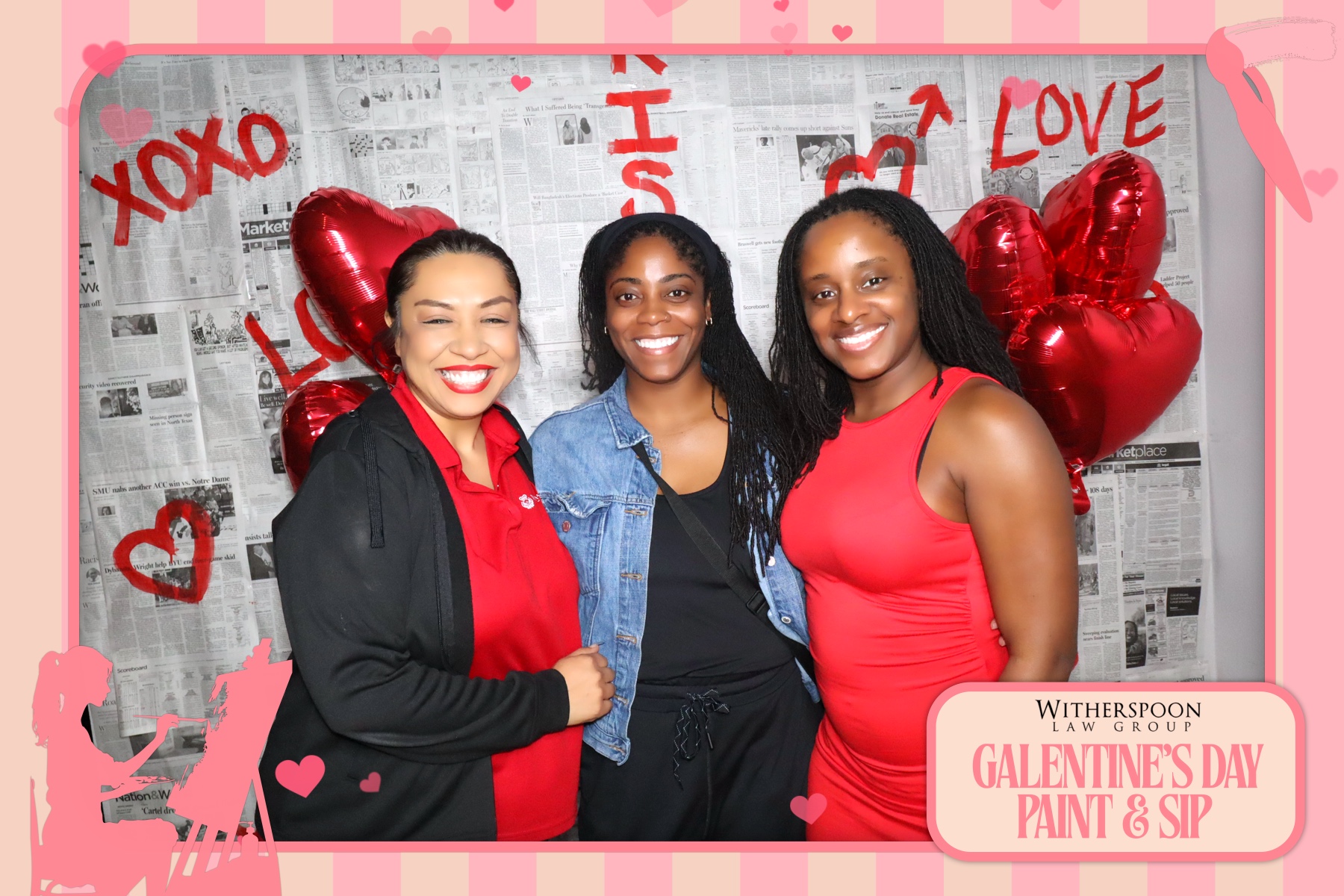 Galentine's Day:  Paint & Sip Party | View more photos from the event at gallery.rckapturedmemories.com/u/RCKapturedMemories/Galentines-Day-Paint-Sip-Party