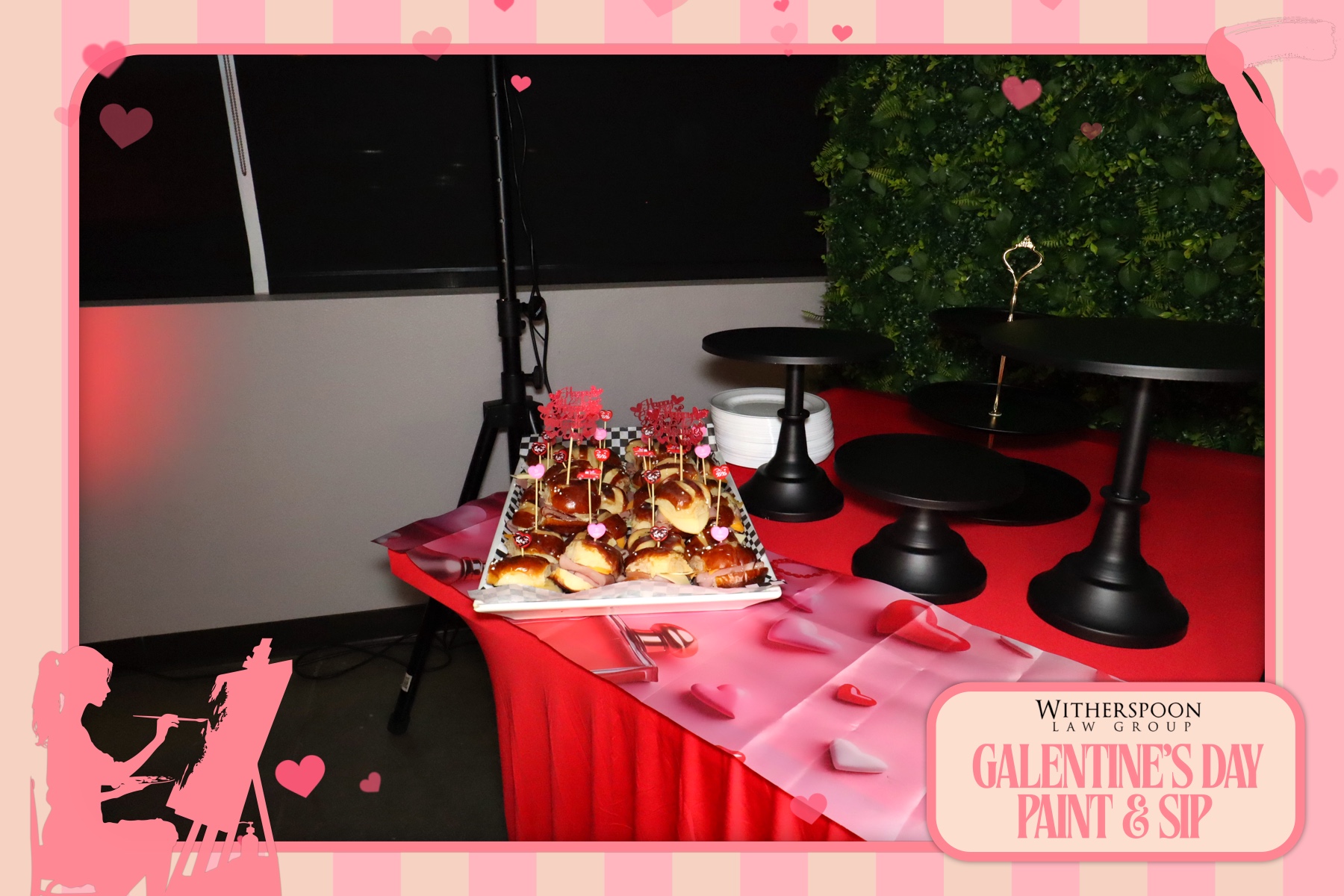Galentine's Day:  Paint & Sip Party | View more photos from the event at gallery.rckapturedmemories.com/u/RCKapturedMemories/Galentines-Day-Paint-Sip-Party